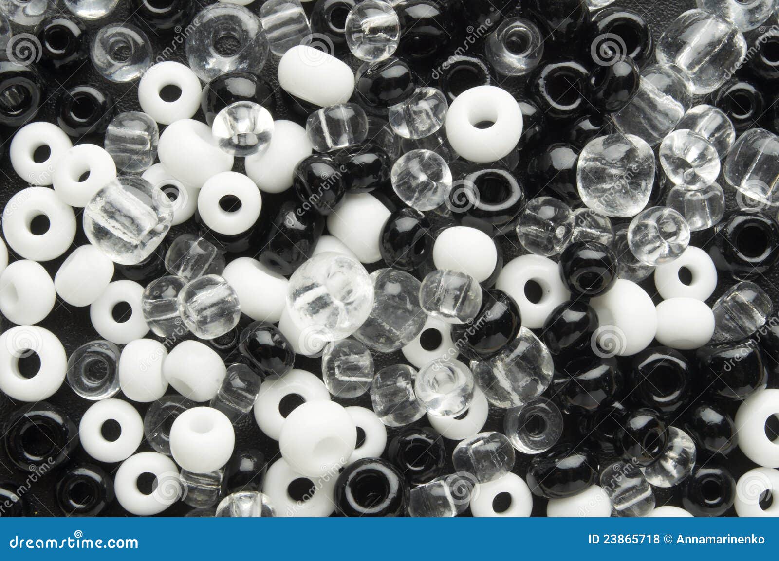 White and black beads stock photo. Image of bright, beading 23865718