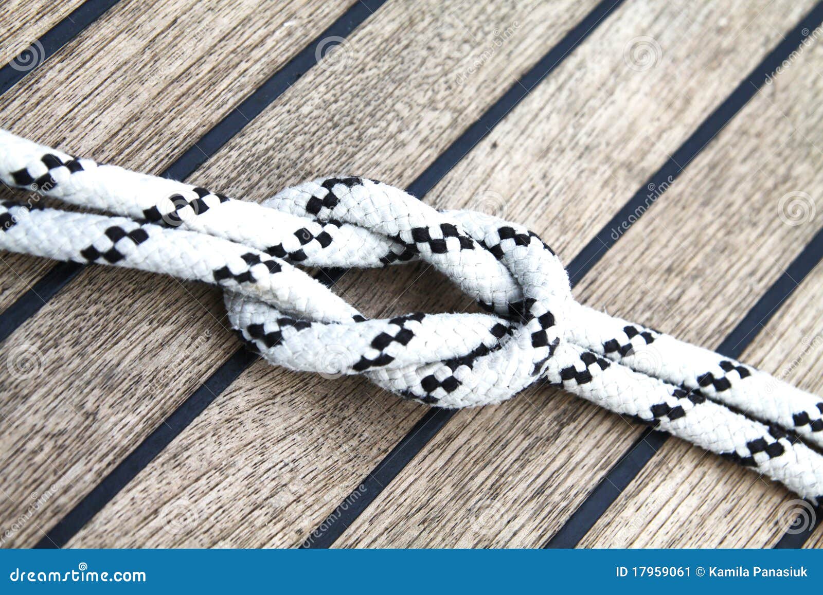 White and Black Sailing Rope Stock Image - Image of calm, sail