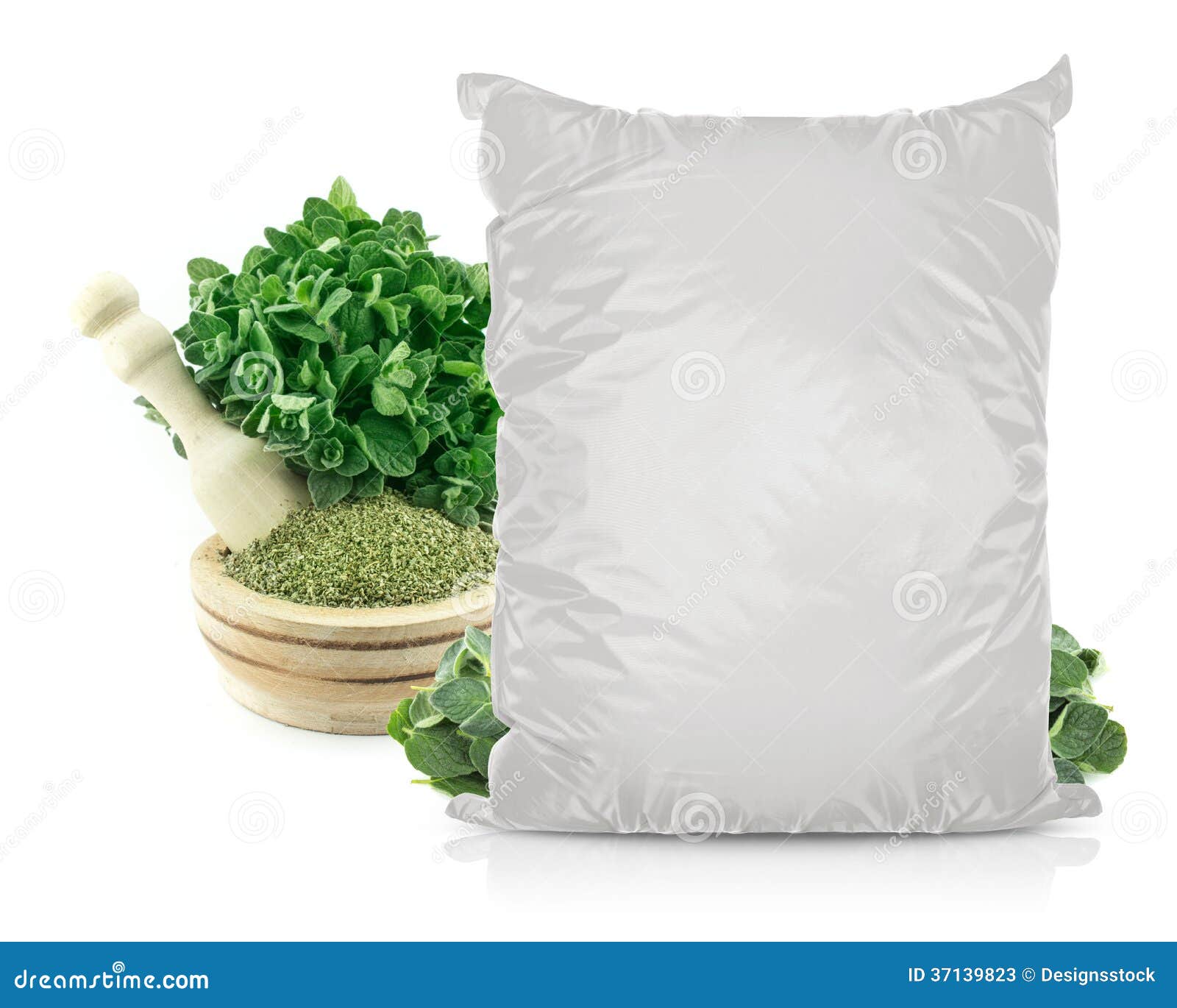 Download White Blank Foil Food Bag stock image. Image of design ...
