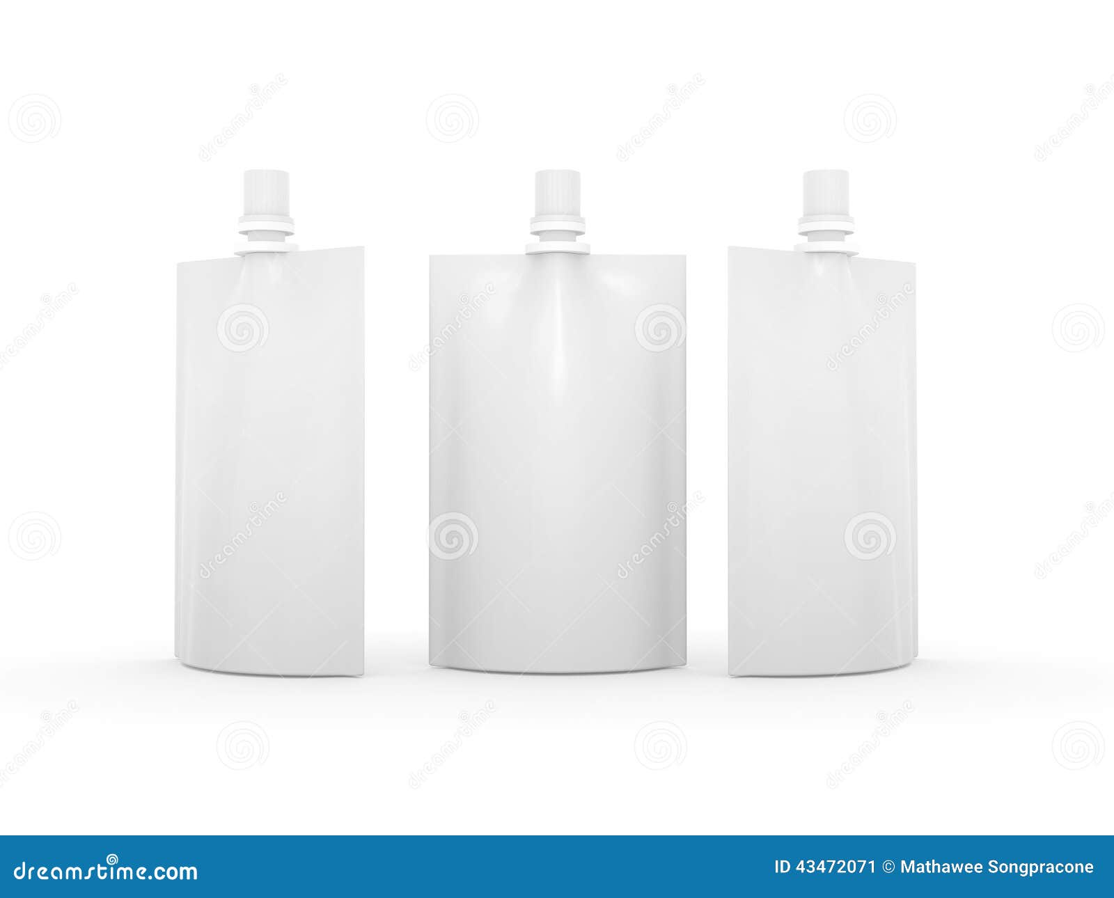 Download White Blank Juice Bag Packaging With Spout Lid, Clipping ...
