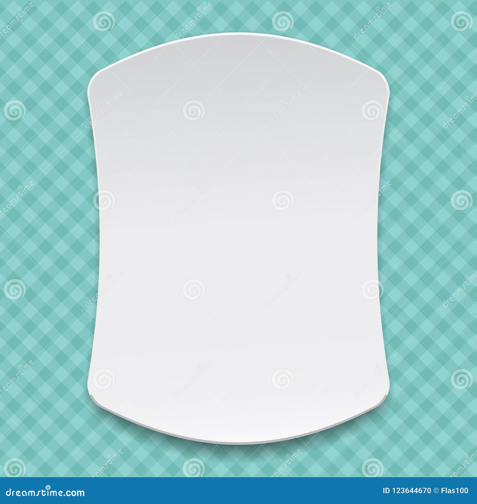 Download White Blank Paper Box 3d Top Of View, Mockup Model Is On ...