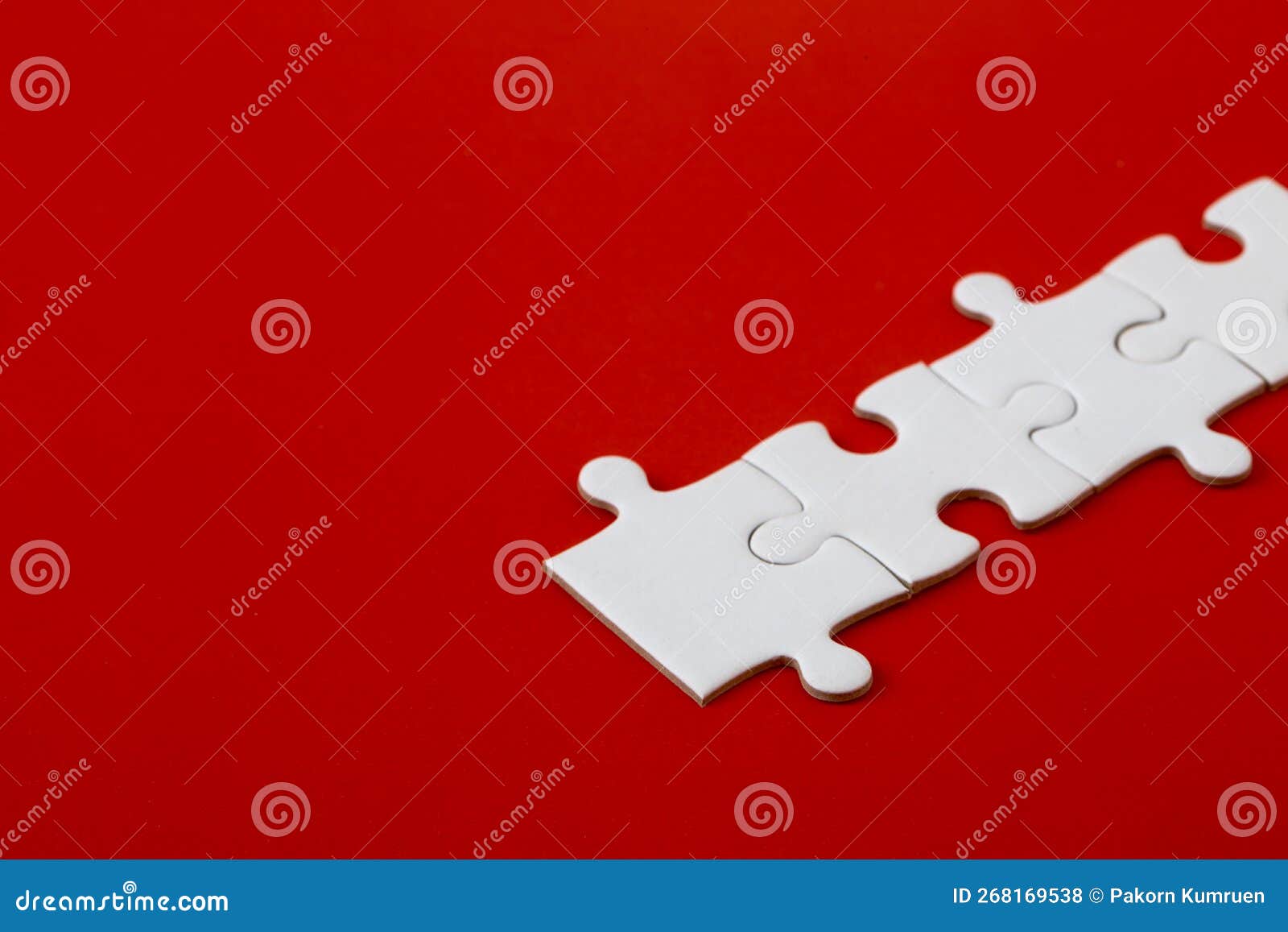 White Puzzle Pieces On A Red Background Stock Photo Image Of Health