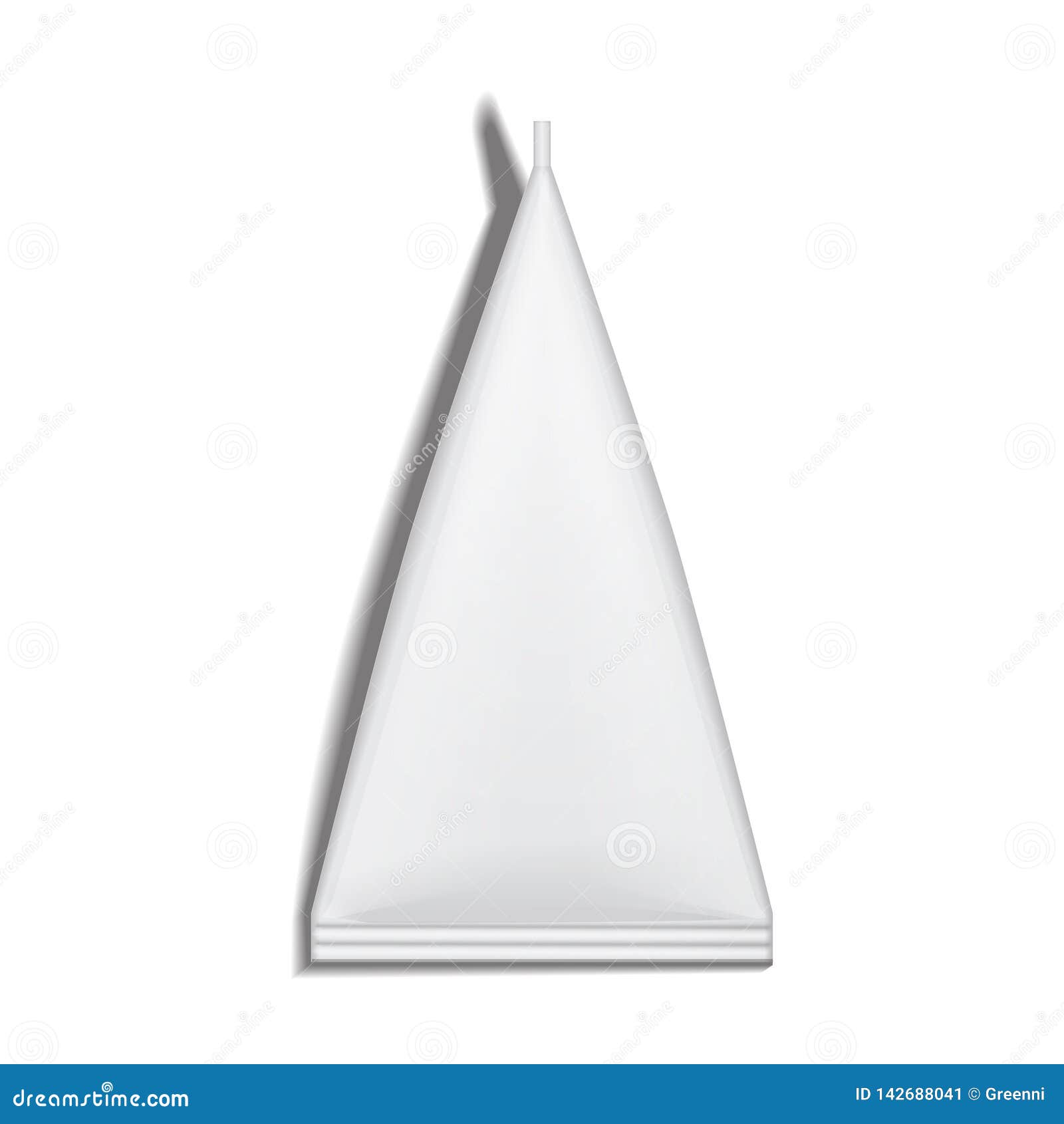 Download White Blank Triangular Packet Carton Juice Or Milk Pack ...