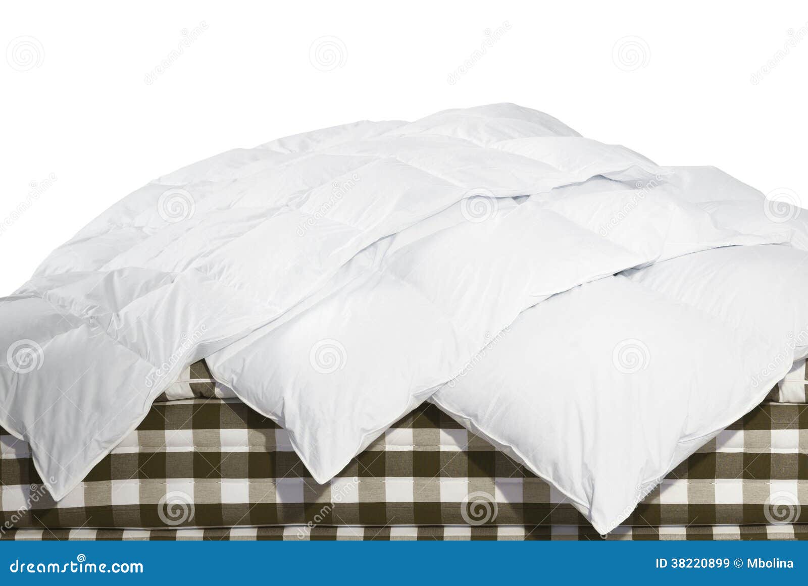 White blankets stock image. Image of blank, interior 38220899