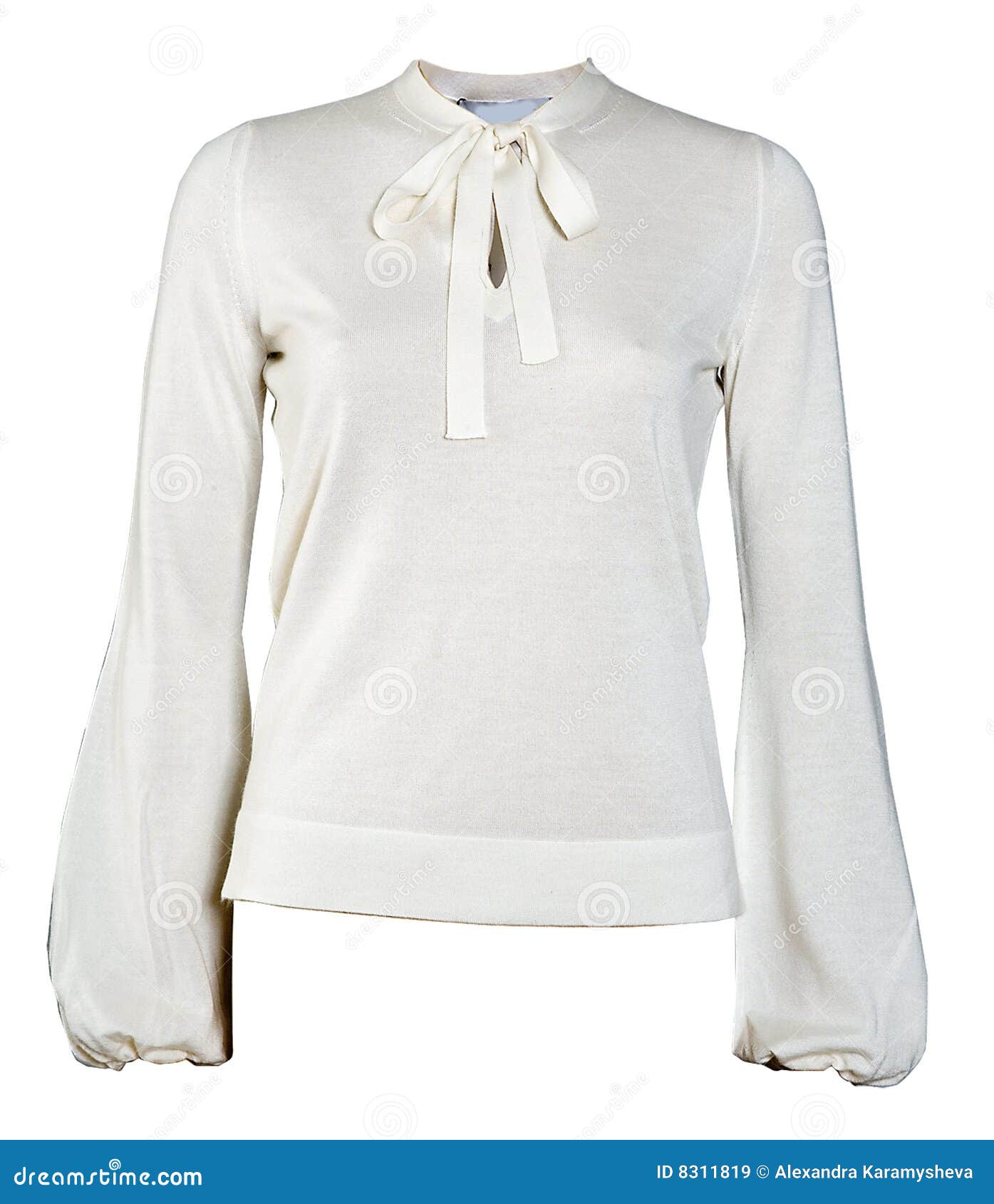 White Blouse Royalty Free Stock Images - Image: 8311819