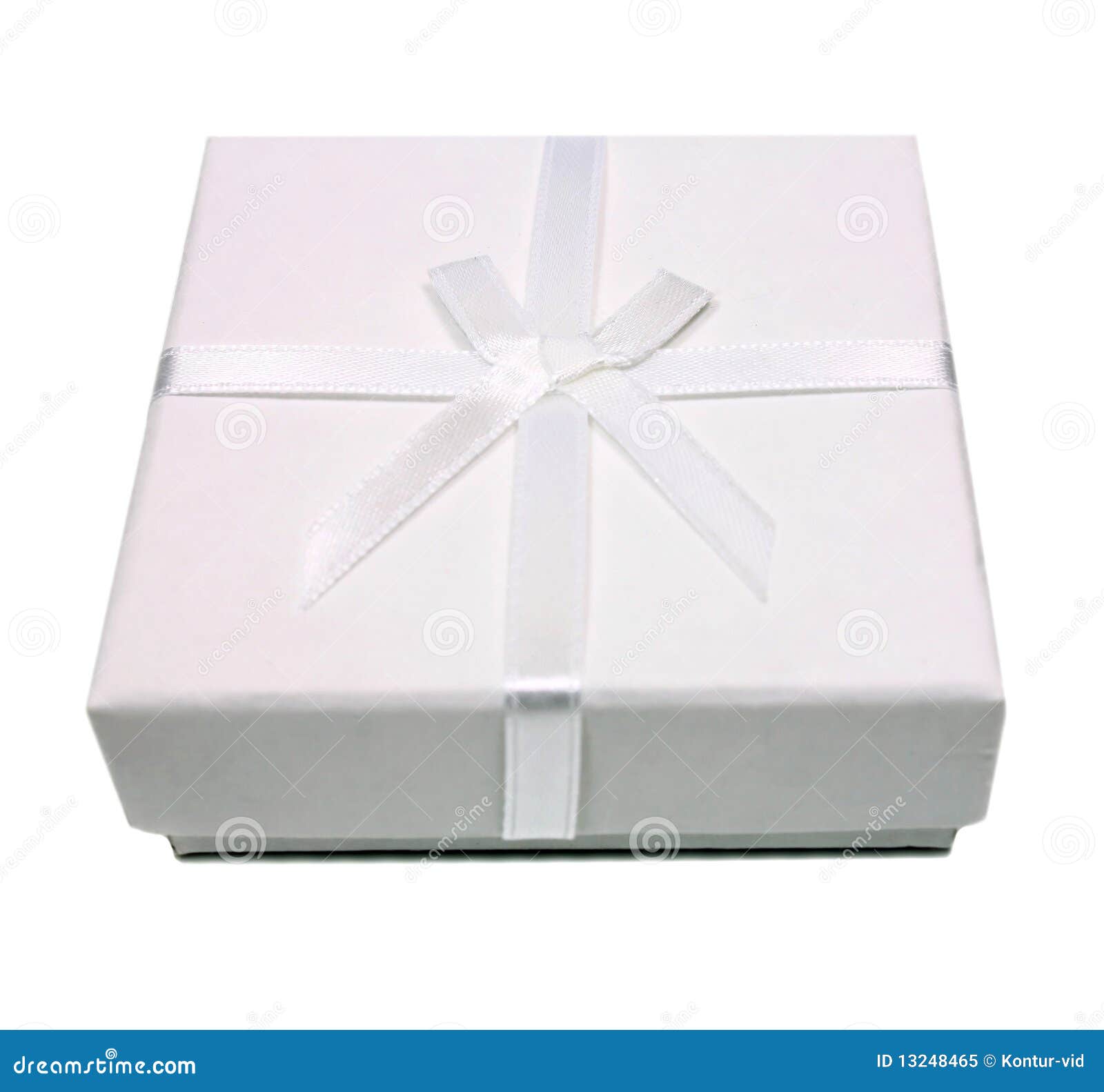White box for gifts stock image. Image of present, celebrate 13248465