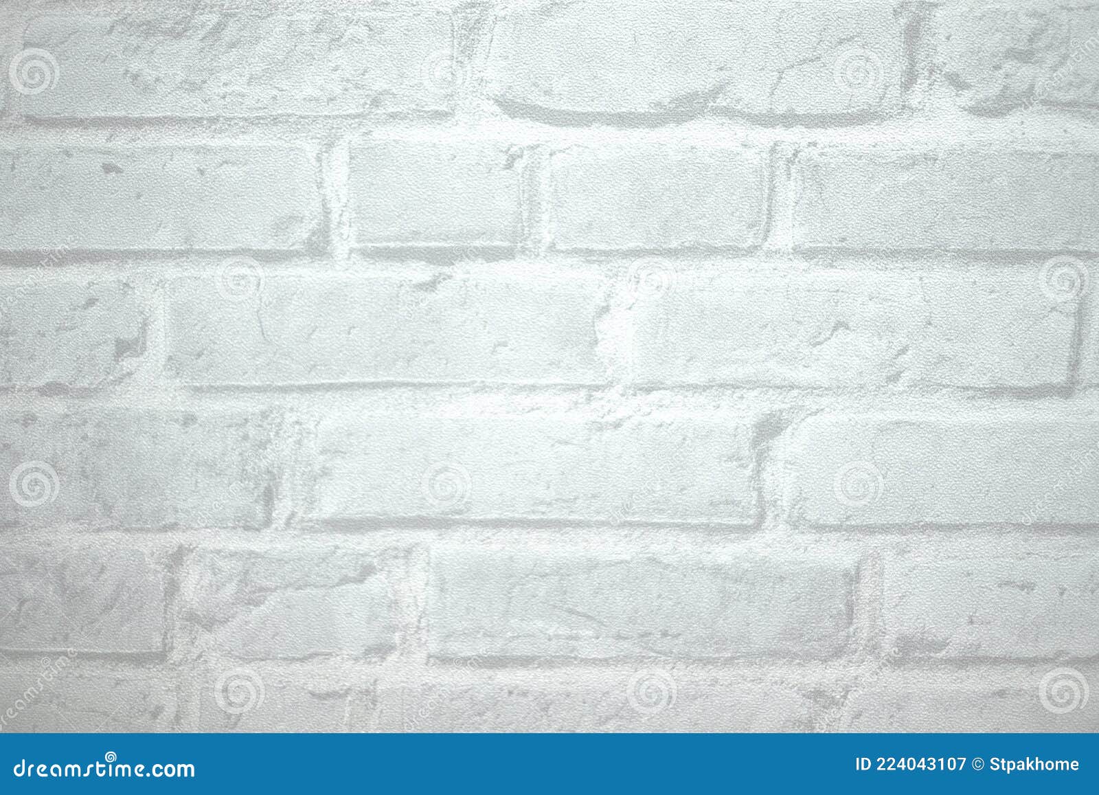 White Brick Background. Brick Wall Texture And Background RoyaltyFree