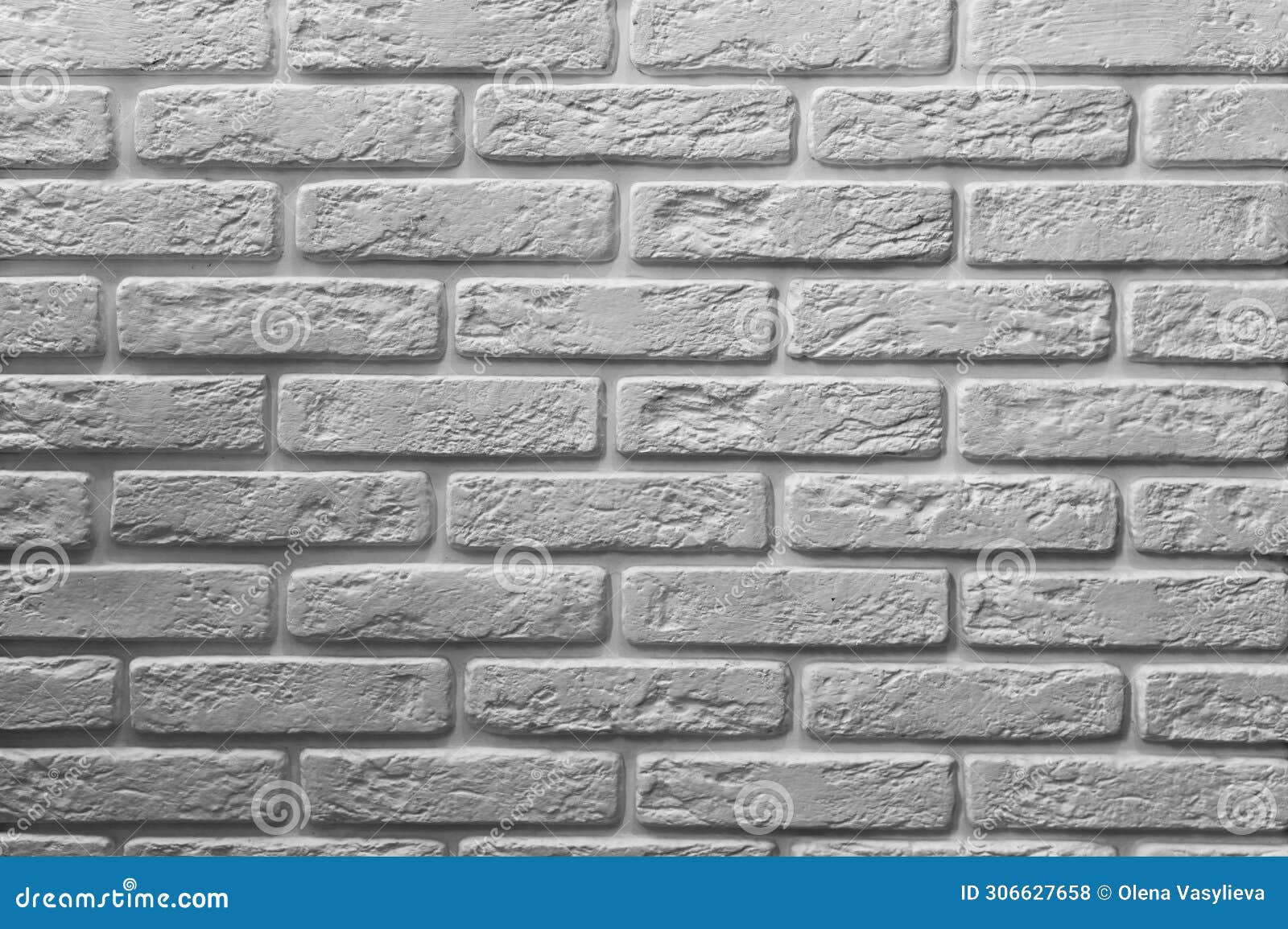 white brick wall texture for pattern background