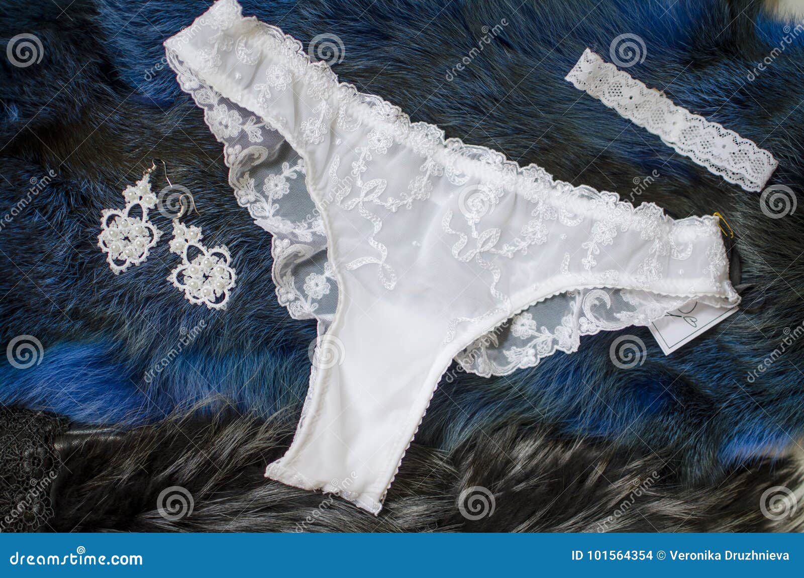 Blue Bridal Panties