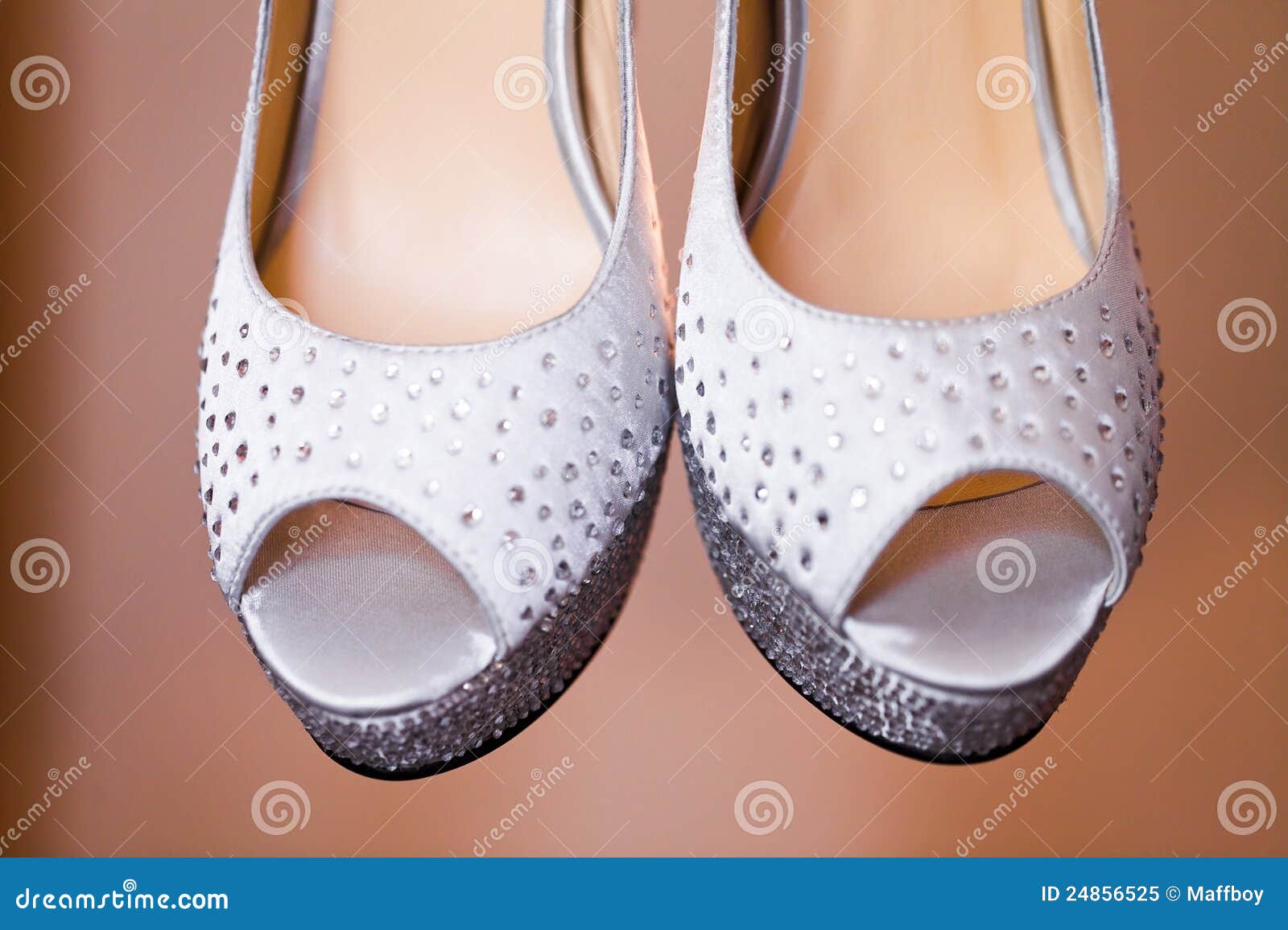 White brides shoes stock image. Image of married, elegance - 24856525