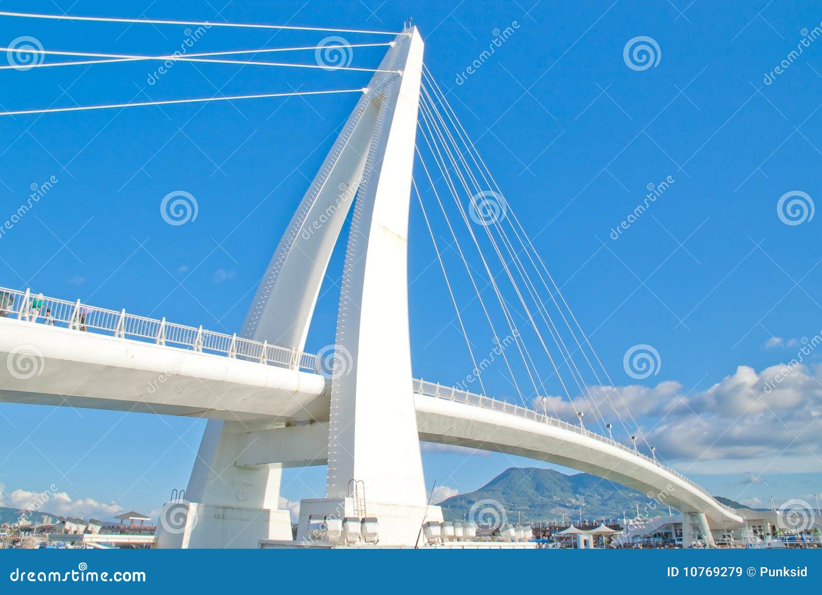 White bridge stock image. Image of architecture, white 10769279