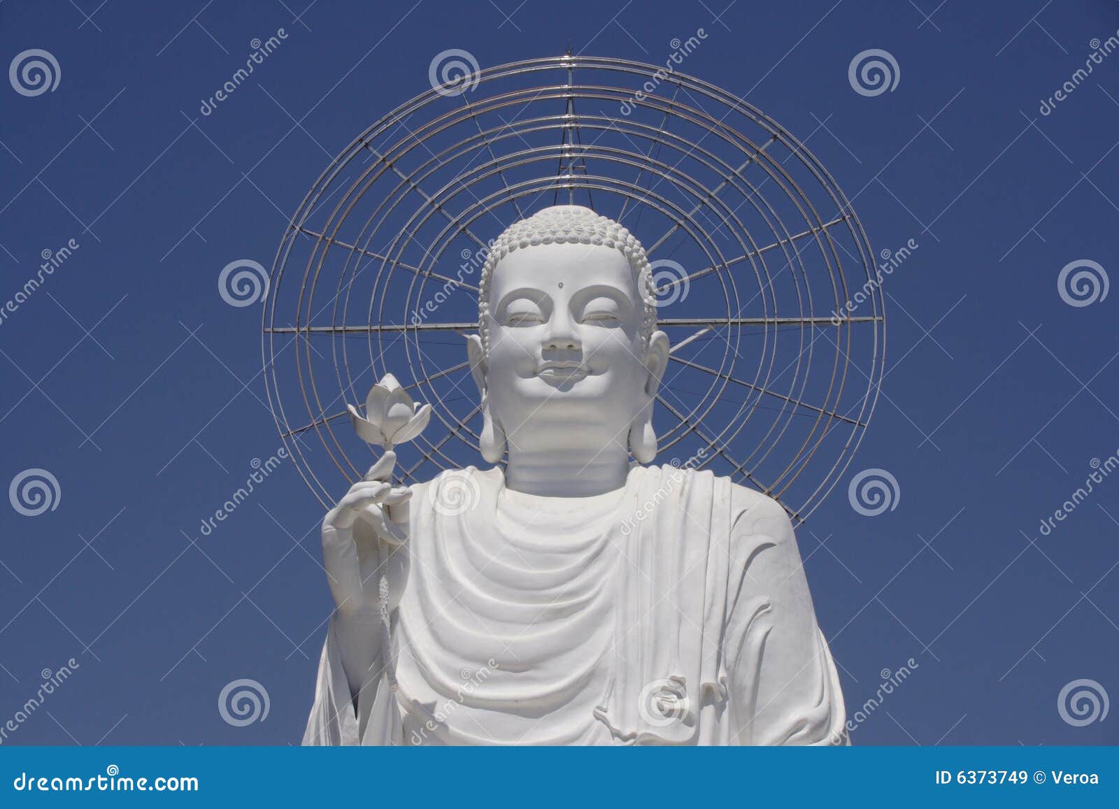 White Buddha Statue Stock Photography | CartoonDealer.com #76443992