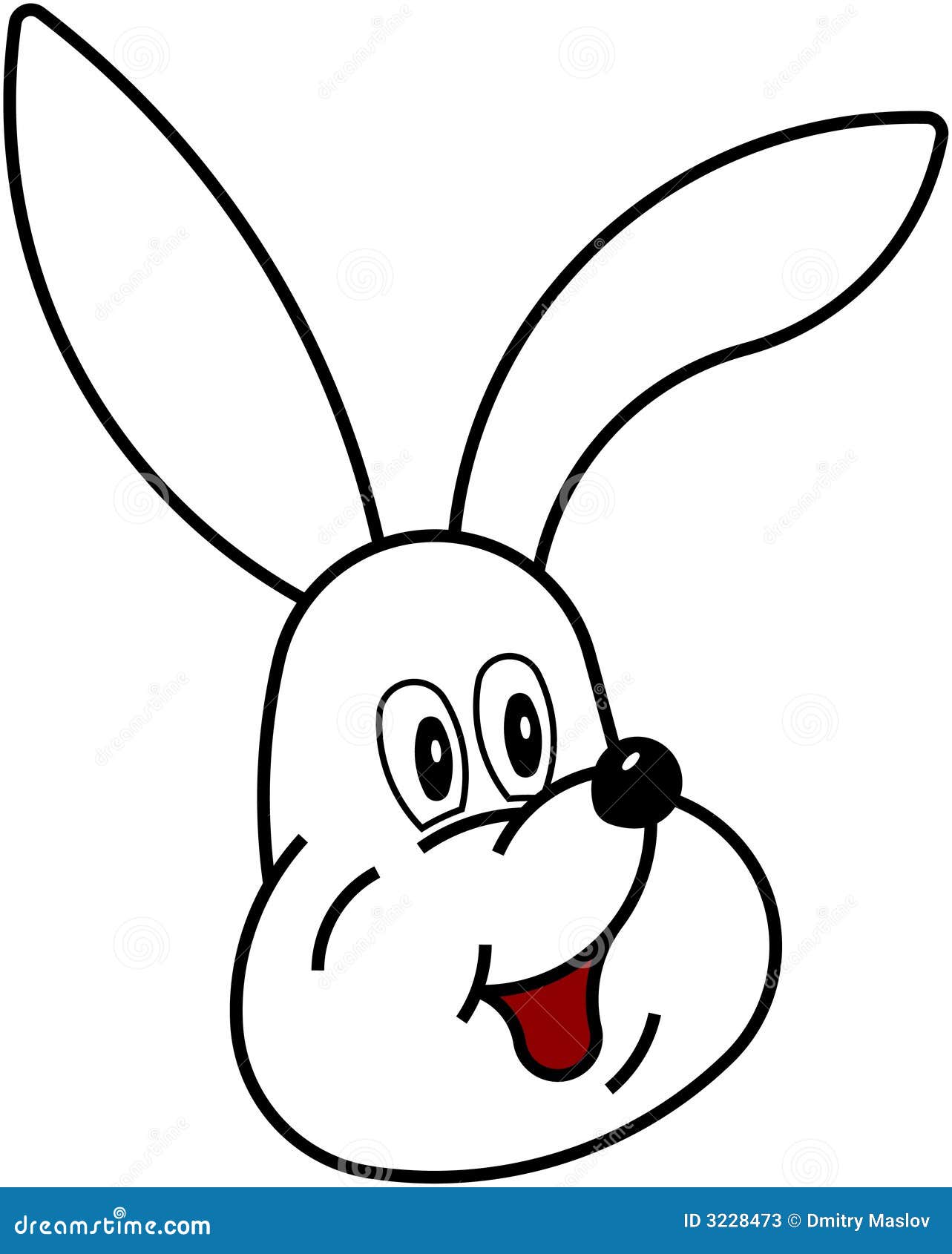 White Bunny stock vector. Illustration of cute, grey, little - 3228473