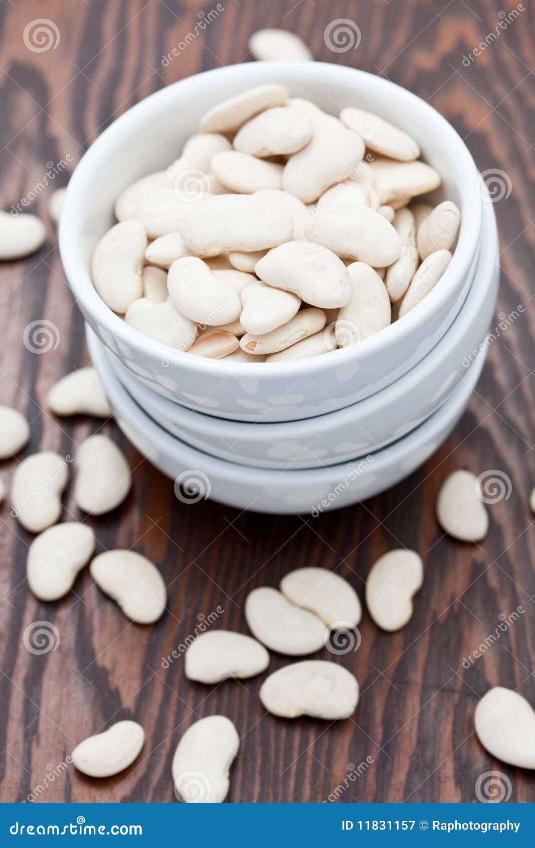 White butter beans stock image. Image of wood, closeup 11831157