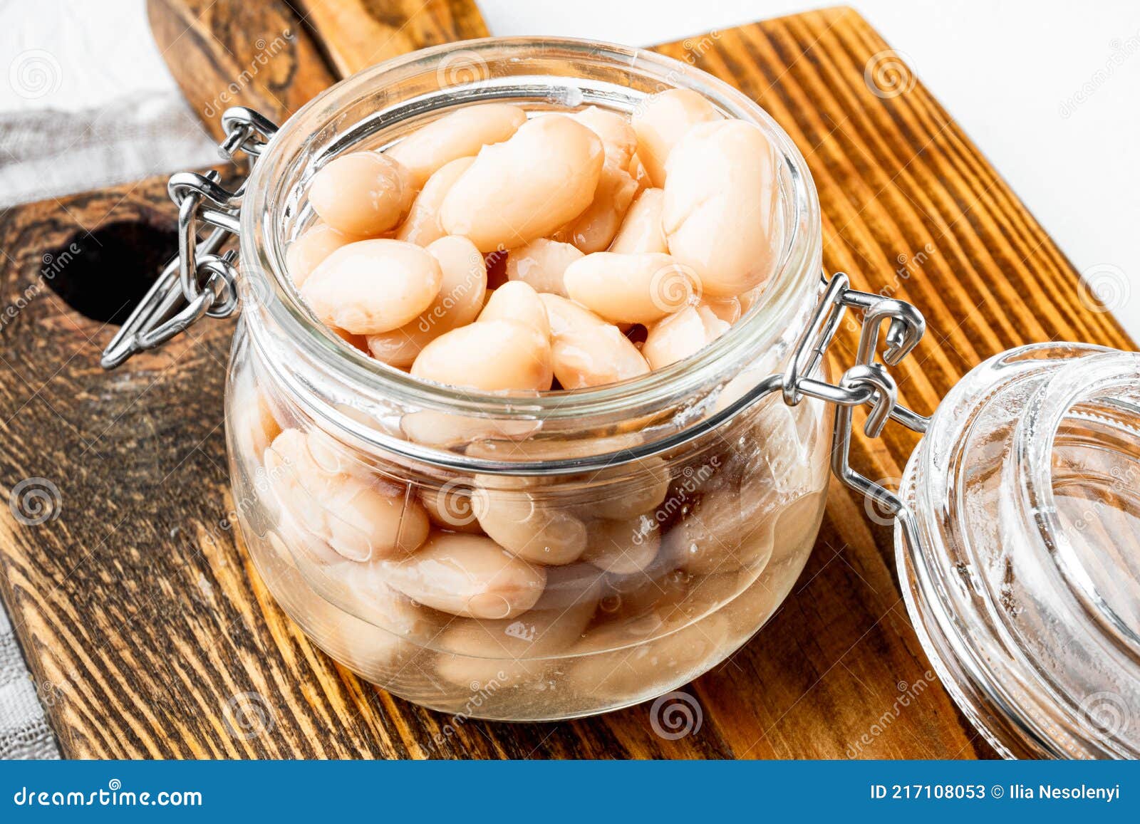 Canned Red Kidney Beans In Bowl RoyaltyFree Stock Photography