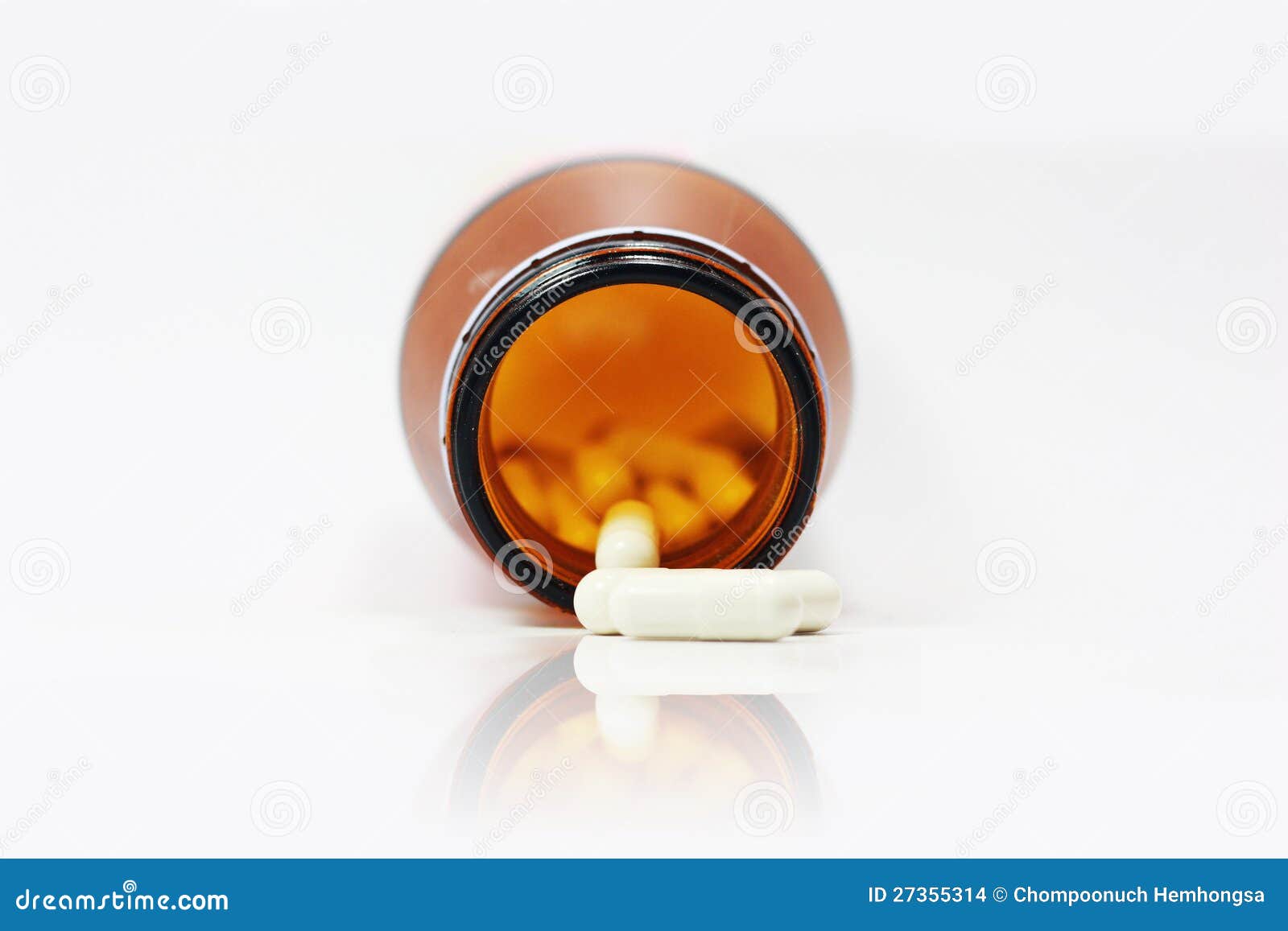 White capsule stock photo. Image of vitamin, remedy, clinic 27355314