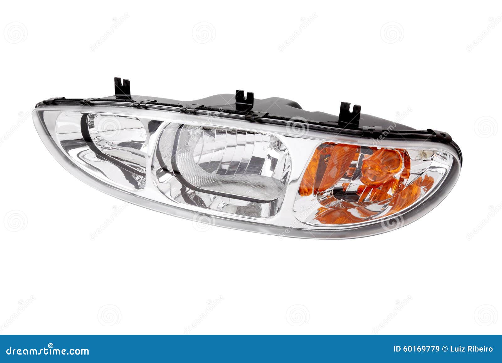 White car headlight stock image. Image of high, closeup 60169779