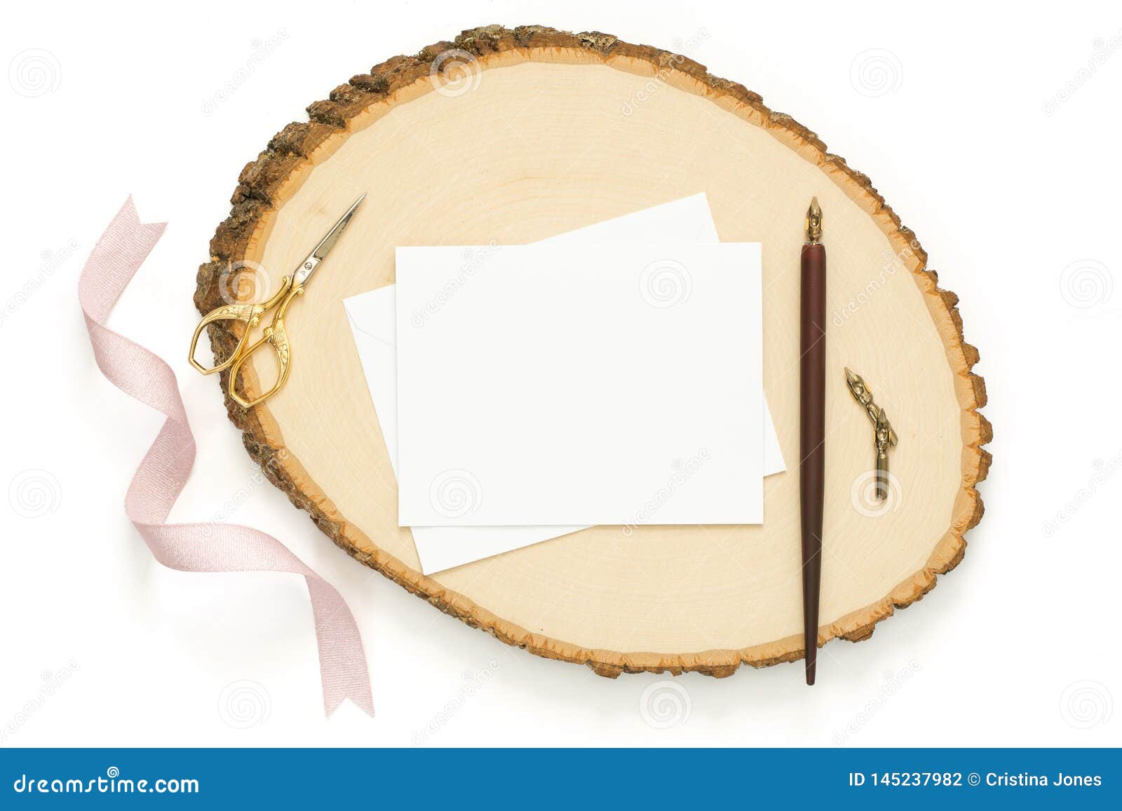 Download Calligraphy White Card Mockup Stock Photo Image Of Card Mock 145237982