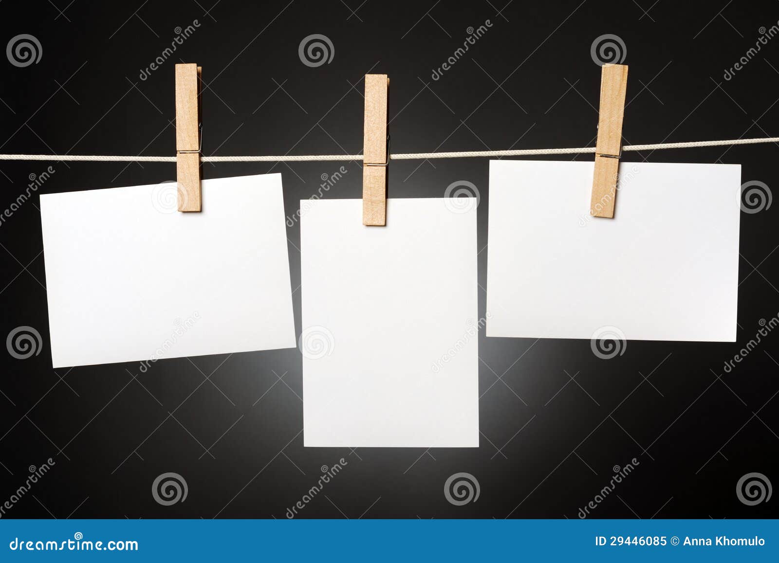 White cards stock image. Image of card, blank, space - 29446085