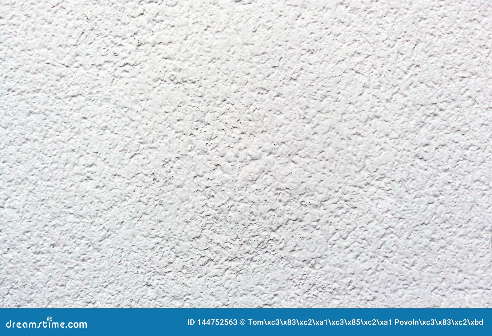 White Cement Old Wall Texture Plastered Stucco Stock Image