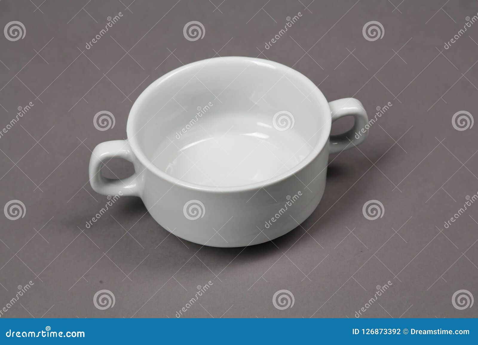 White Ceramics Bowl Isolated Stock Photo Image of kitchenware