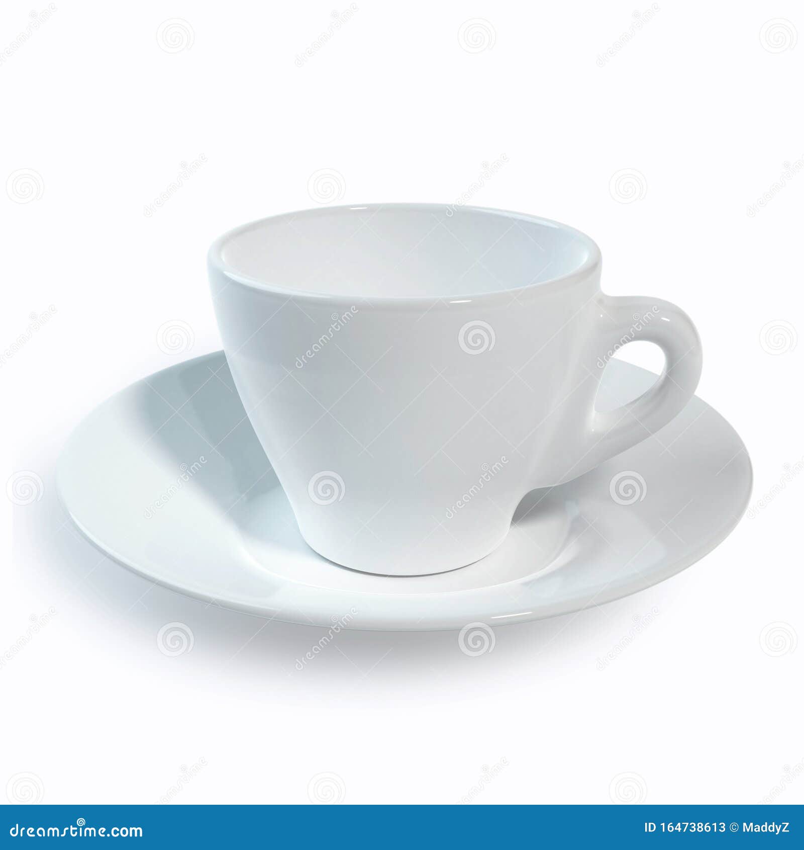 White Ceramic Coffee Espresso Cup With Saucer The Mock Up Stock Image Image Of Kitchen Background 164738613