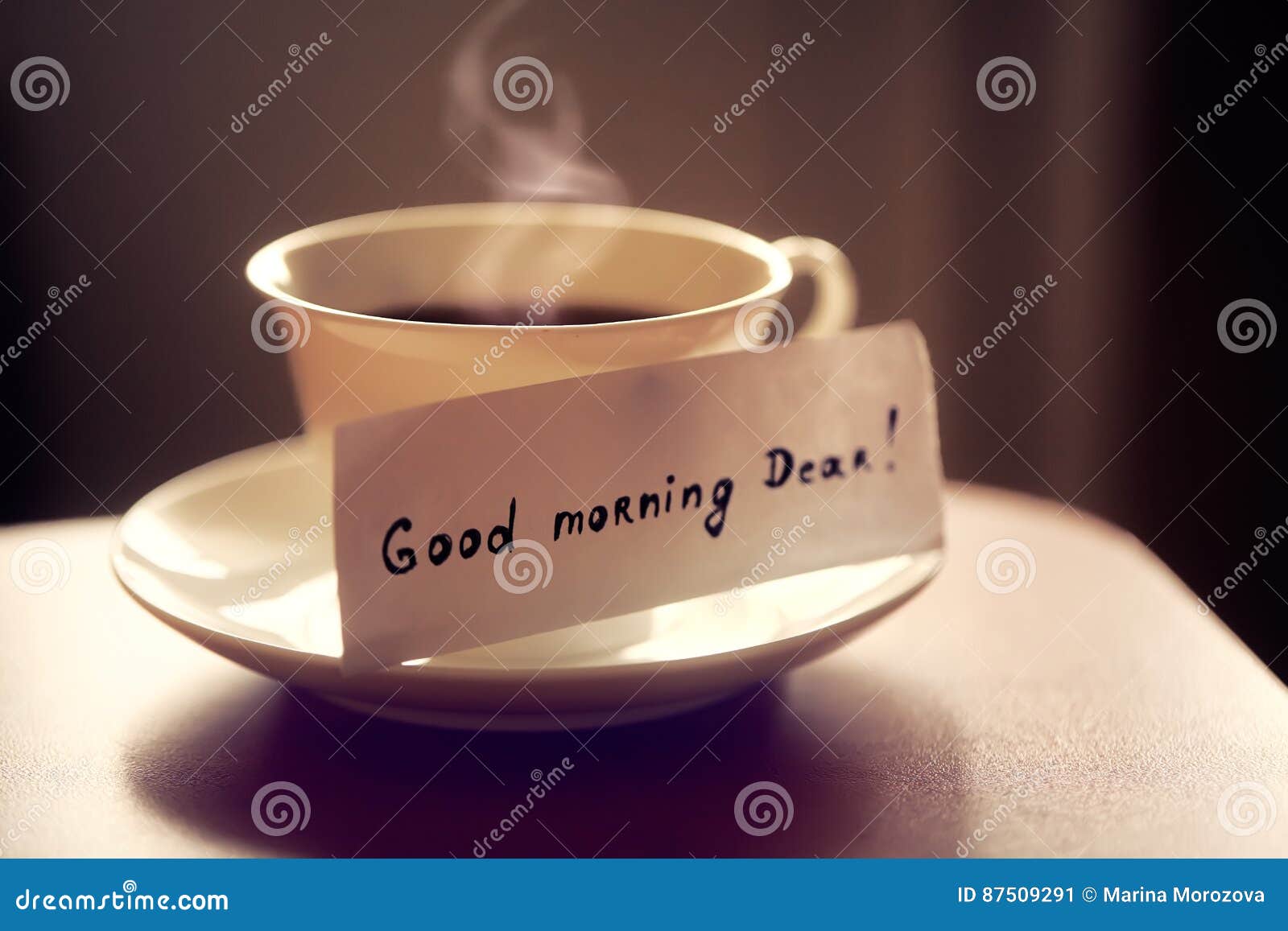 1,057 Text Good Morning Cup Coffee Tea Stock Photos - Free ...