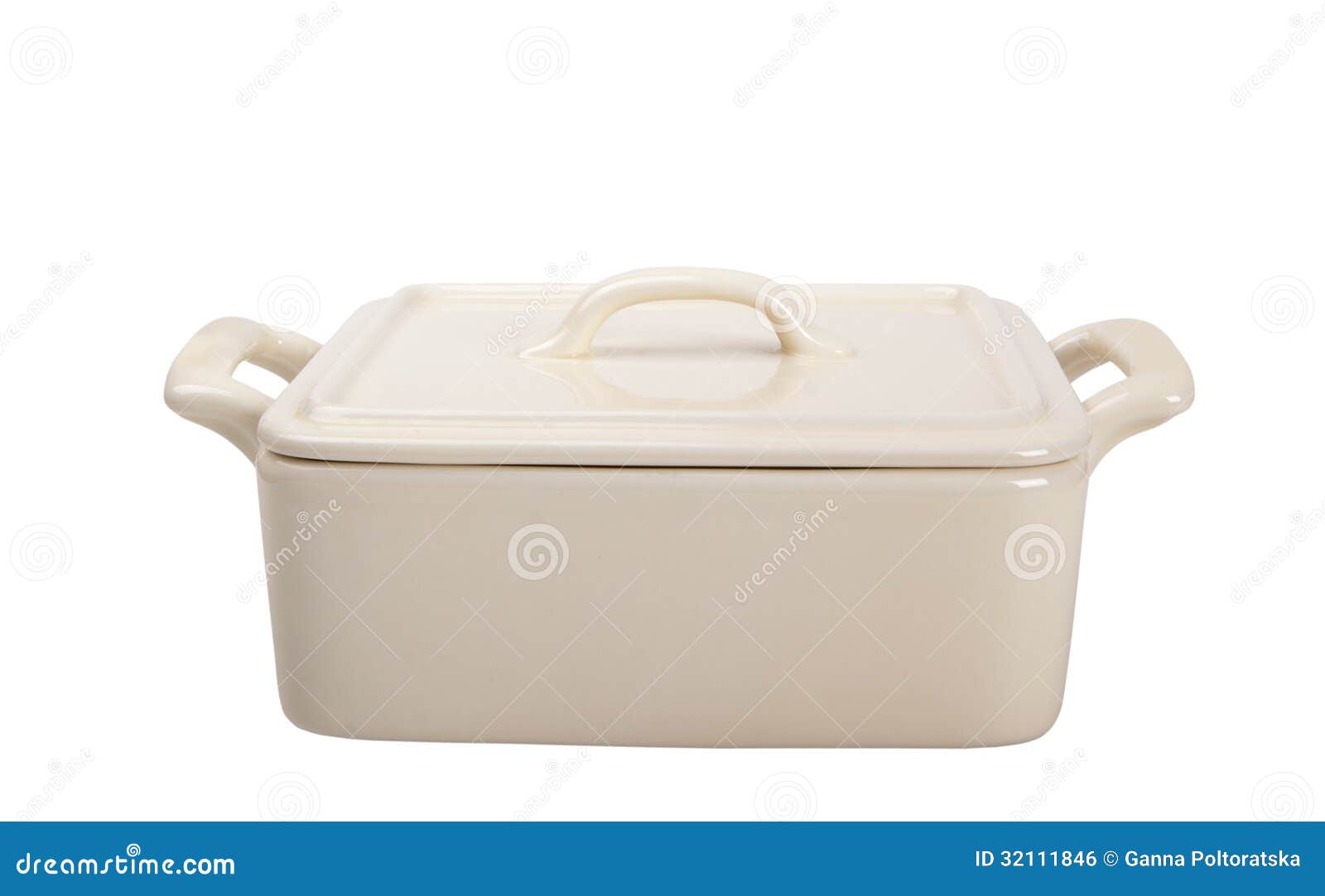 White Ceramic Pots for Stove Stock Photo Image of cookware, food