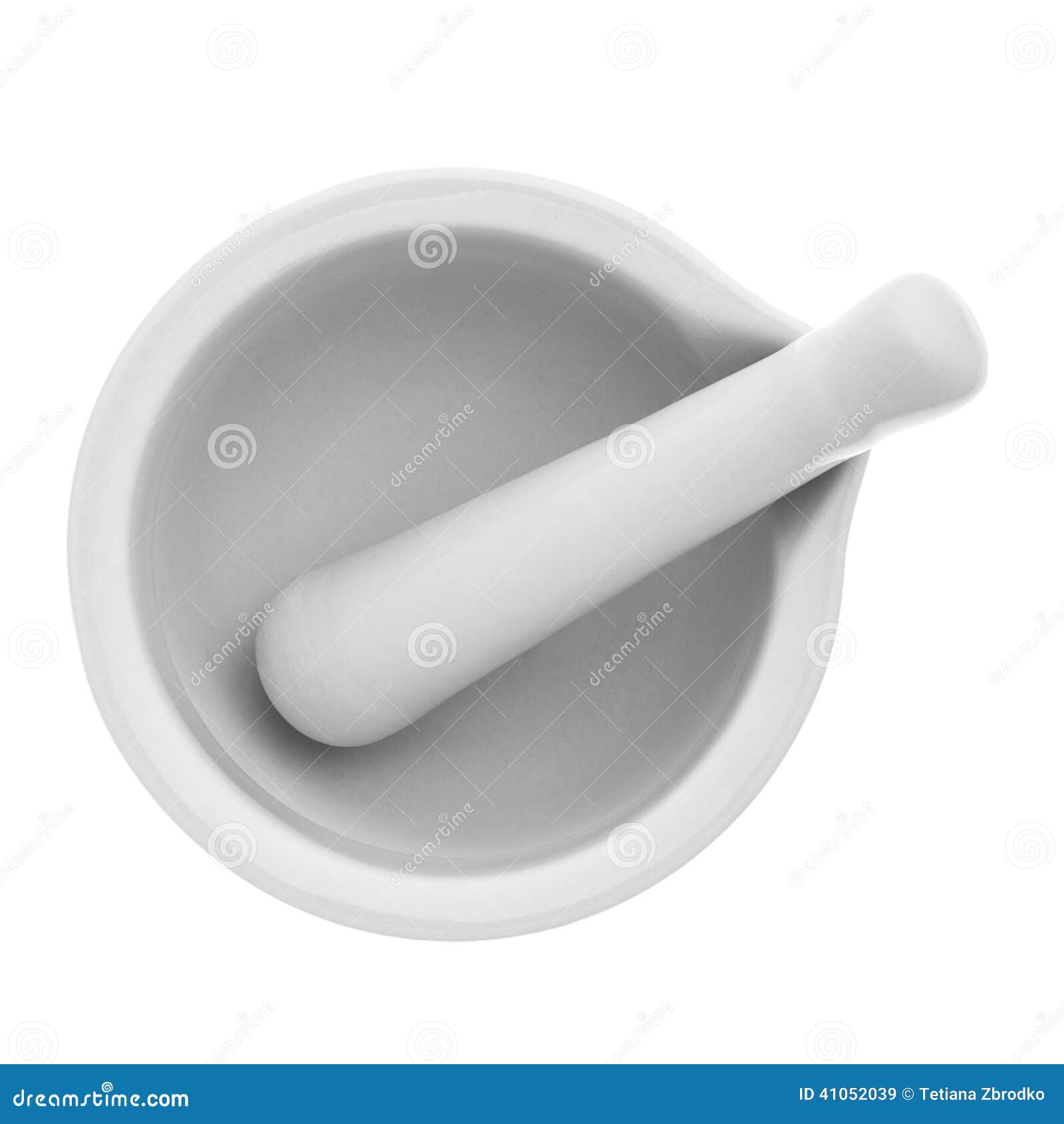 white ceramic pounder