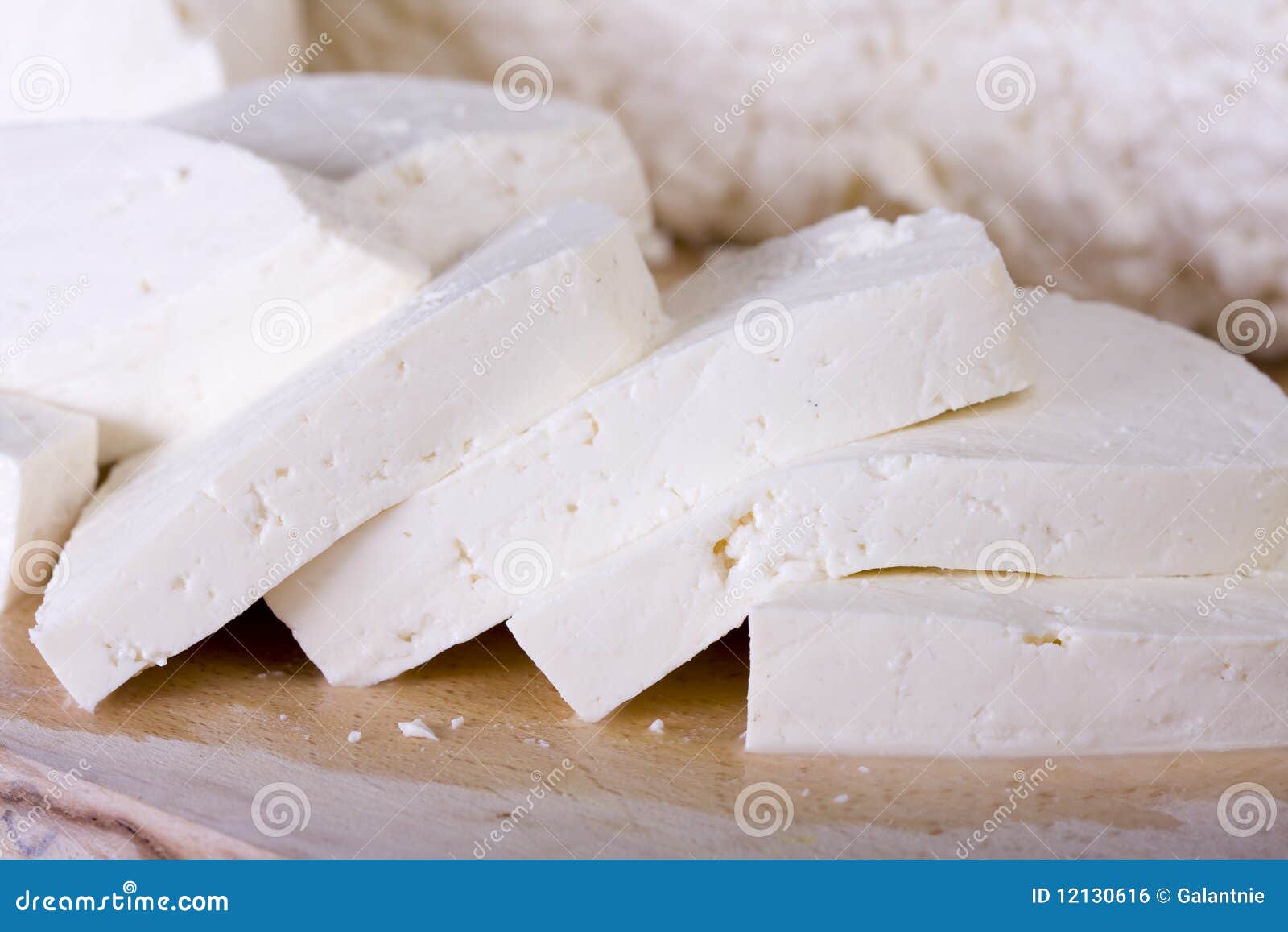 White cheese stock photo. Image of snack, healthy, piece 12130616