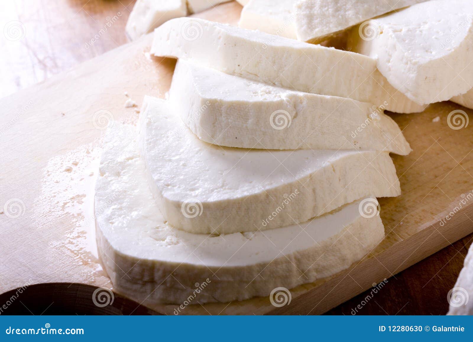 White Cheese Stock Photo Image 12280630