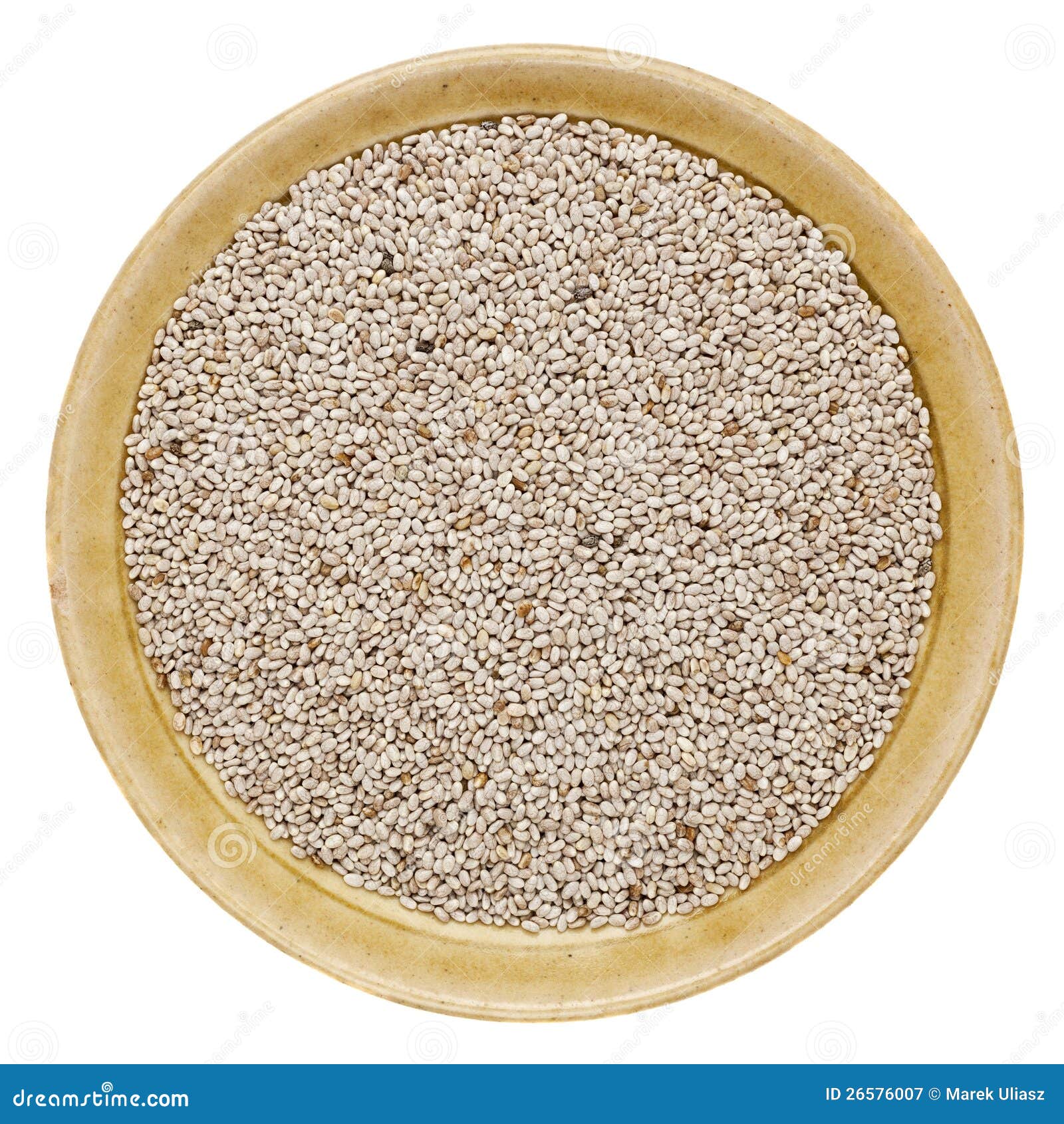 White chia seeds stock image. Image of nutrient, ceramic 26576007