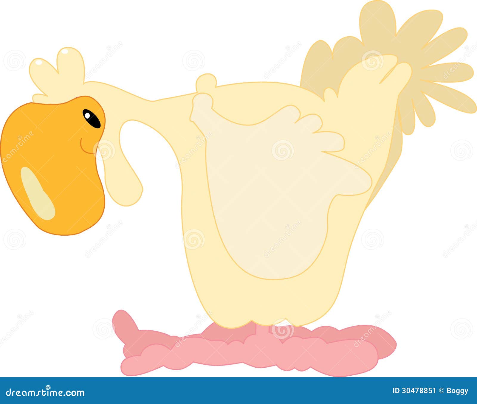 White chicken stock vector. Illustration of hens, cartoon - 30478851