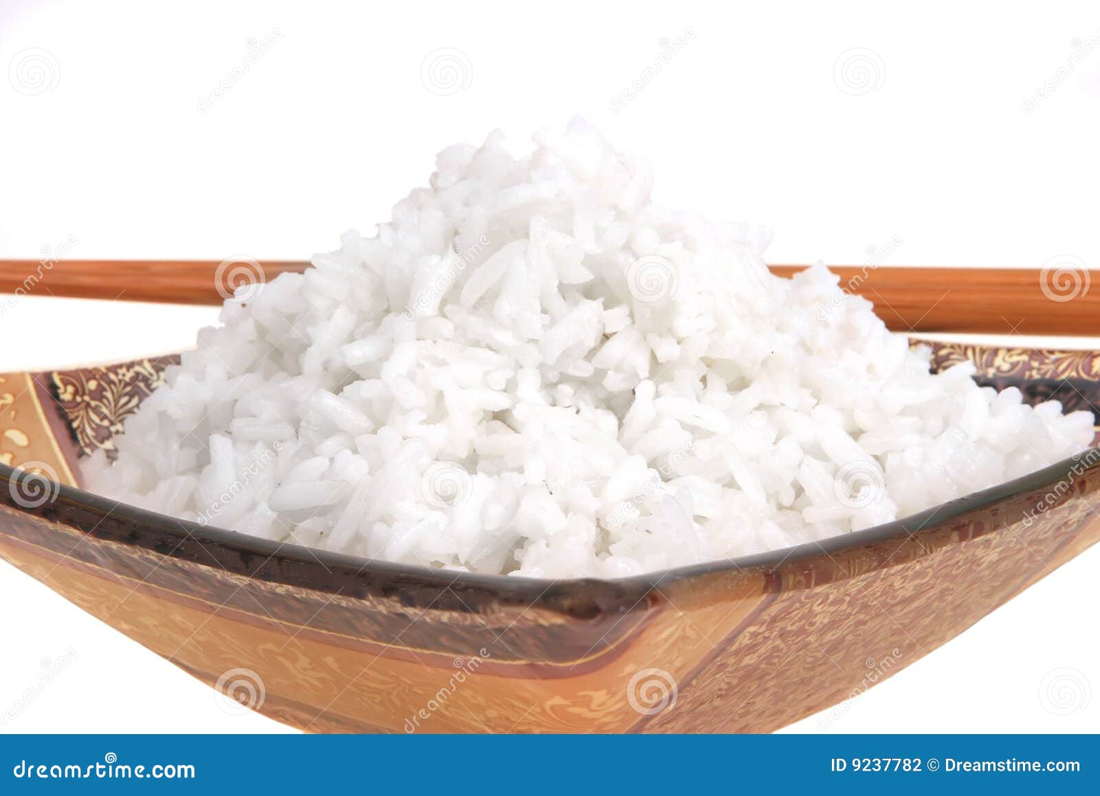White china cooked rice stock photo. Image of dinner, diet 9237782