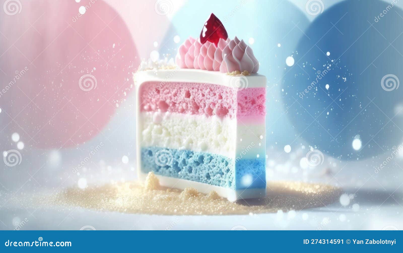 On Trend Candyland Fantasy Drip Novelty Birthday Cake Stock Photo -  Download Image Now - iStock