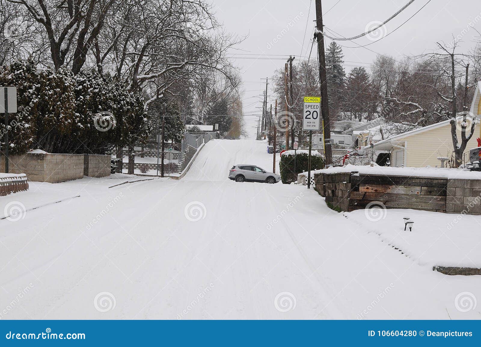 WHITE CHRISTMS DAY in LEWISTON ,IDHO ,USA Editorial Image - Image of ...