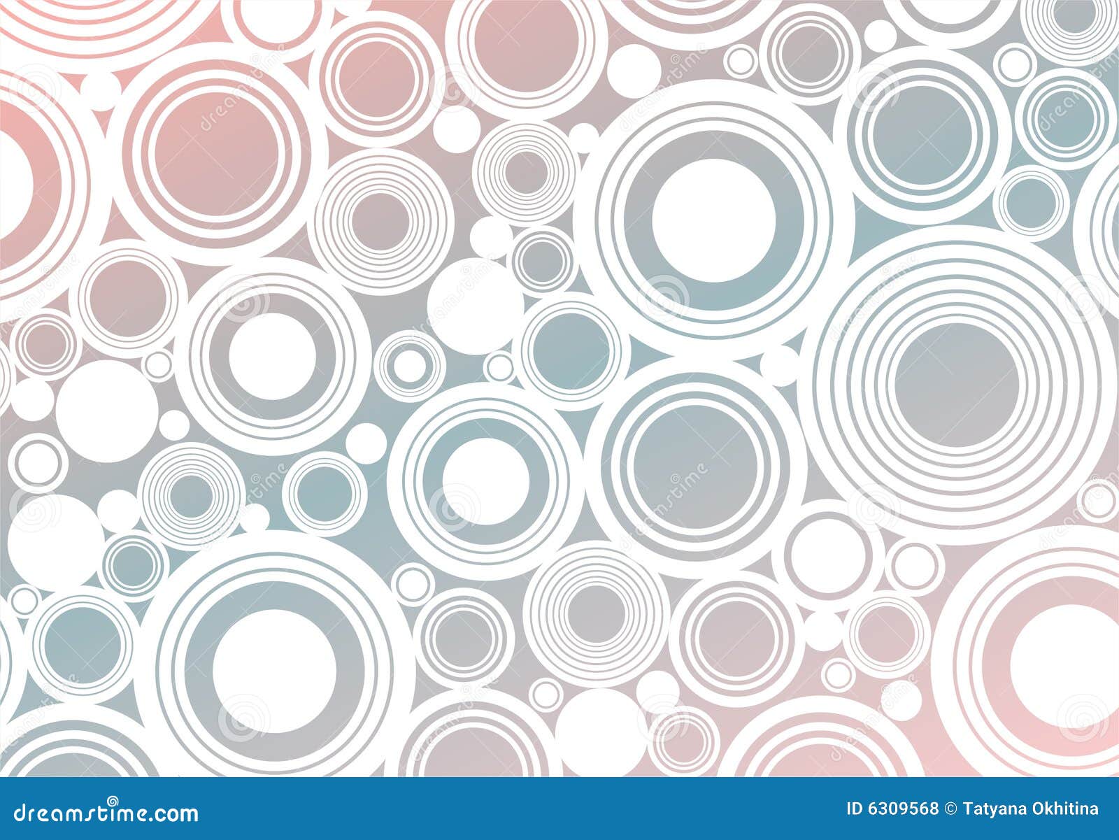 White circles background stock vector. Illustration of grey - 6309568