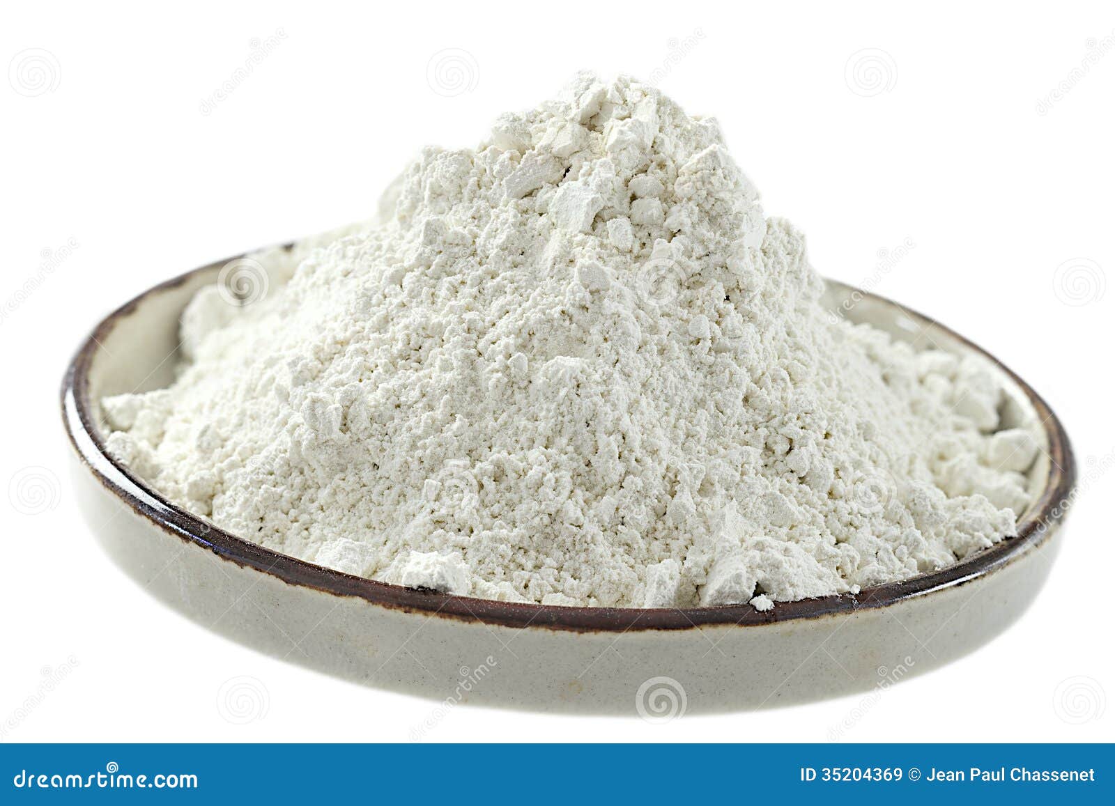 white clay powder