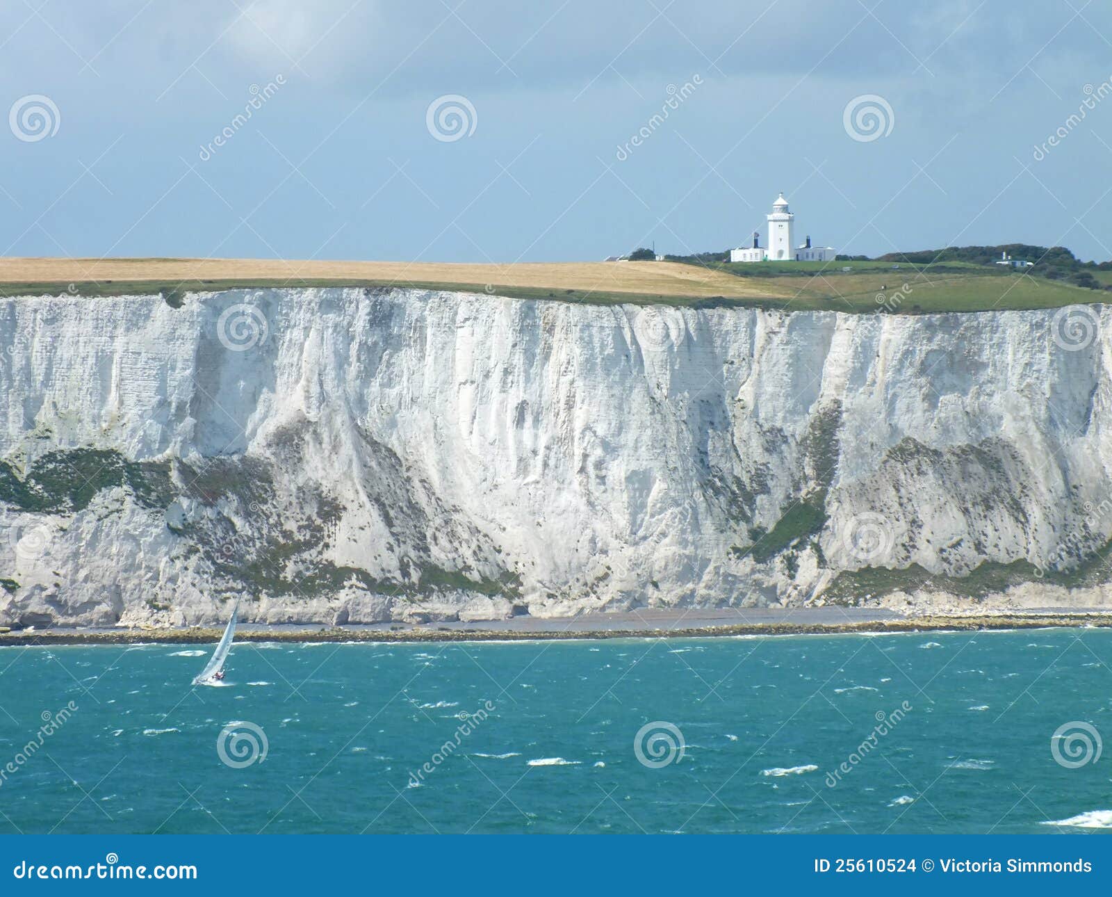 White Cliffs Of Dover Stock Images - Image: 25610524