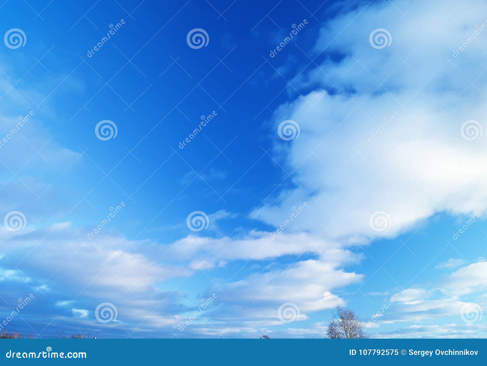 White Cloud on Turn Blue Background Stock Image Image of nature
