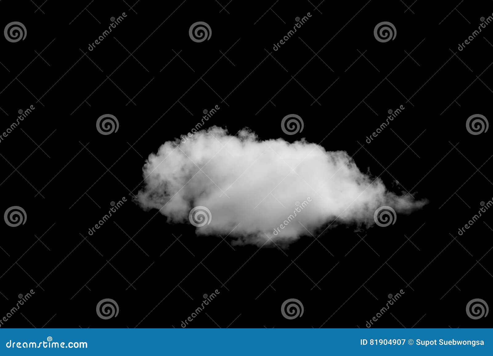 White Clouds On Black Background Stock Image - Image of atmosphere