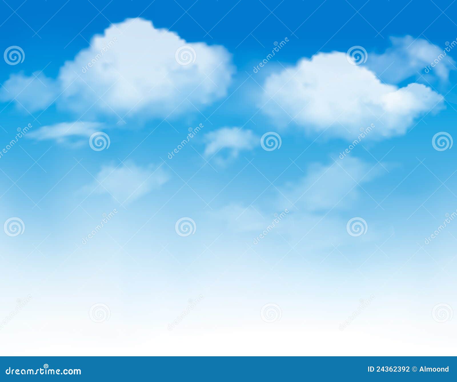 white clouds in a blue sky. sky background.