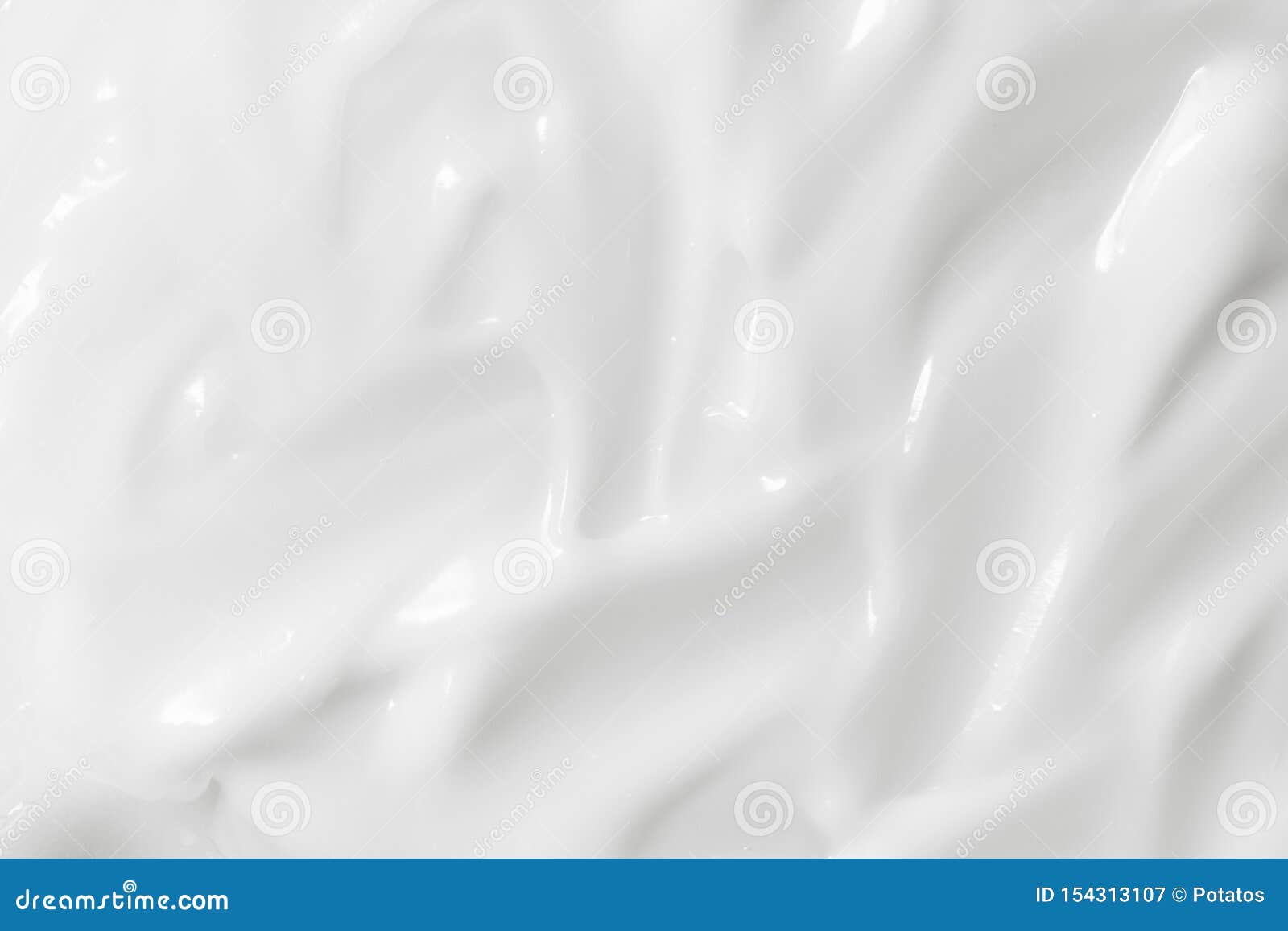 white cosmetic cream texture. lotion, skin care product, face moisturizer background