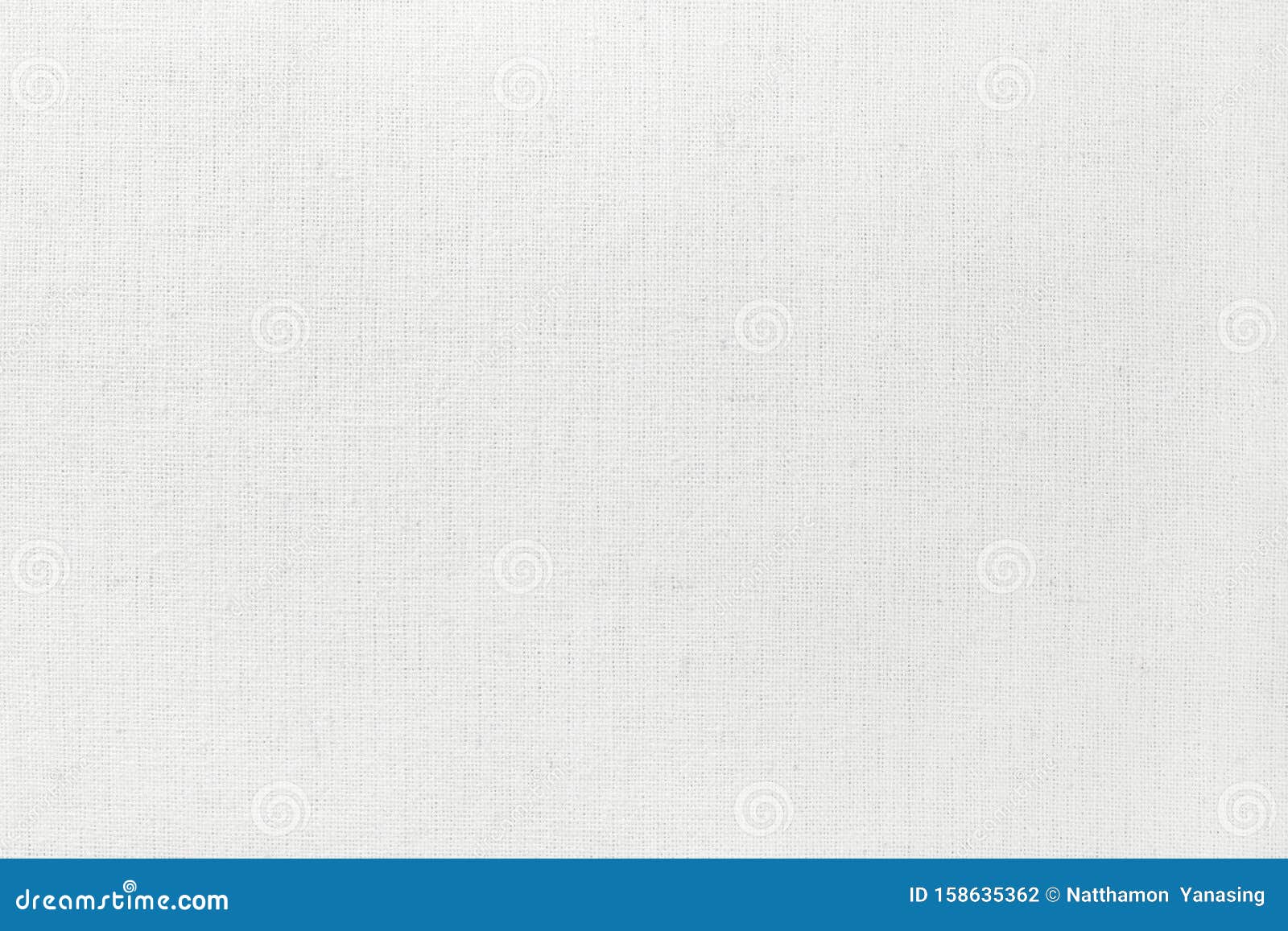 White Cotton Fabric Texture Background, Seamless Pattern Of Natural Textile Stock Photo Image