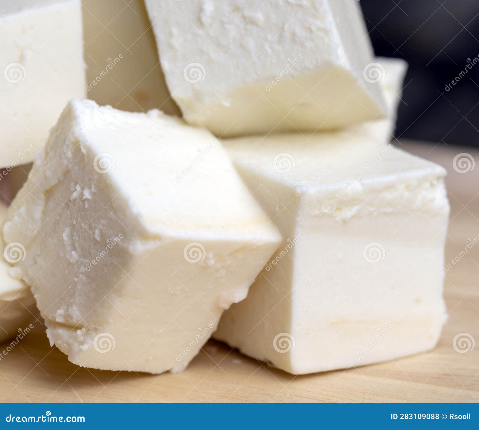 White Cream Cheese for Making Salads Stock Photo Image of ingredient