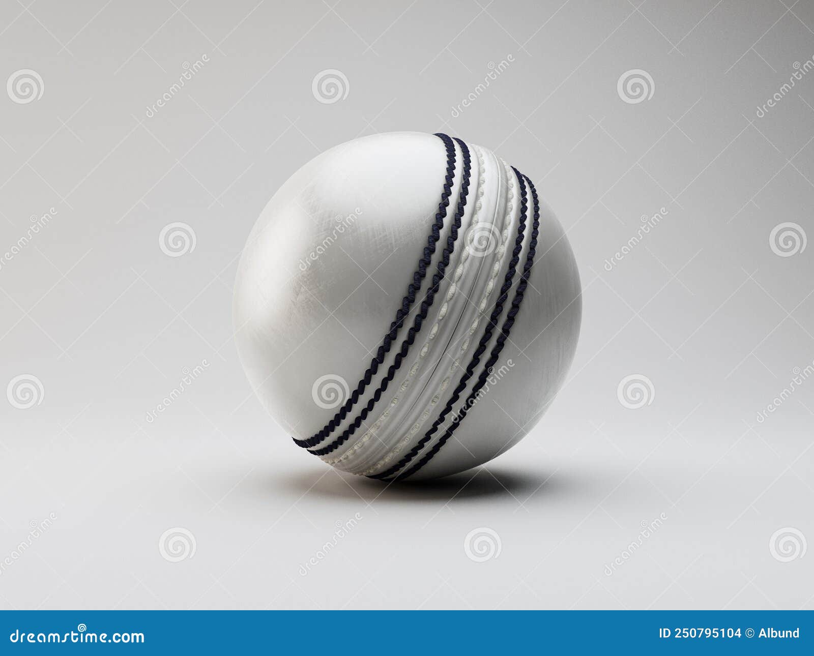White Cricket Ball stock illustration. Illustration of shiny 250795104