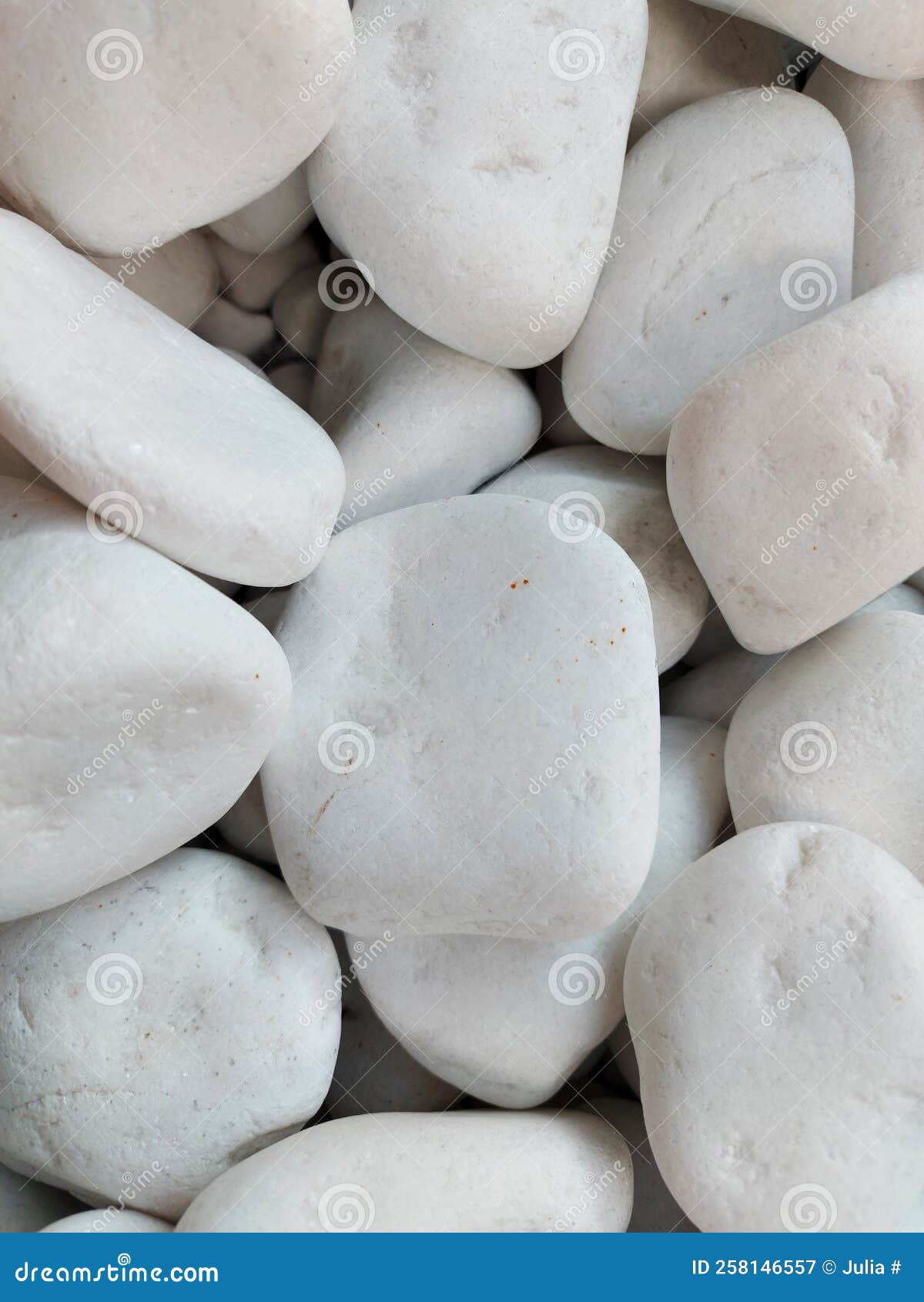 White Decorative Stone Indoors. Stock Image Image of pebble, stonewall 258146557