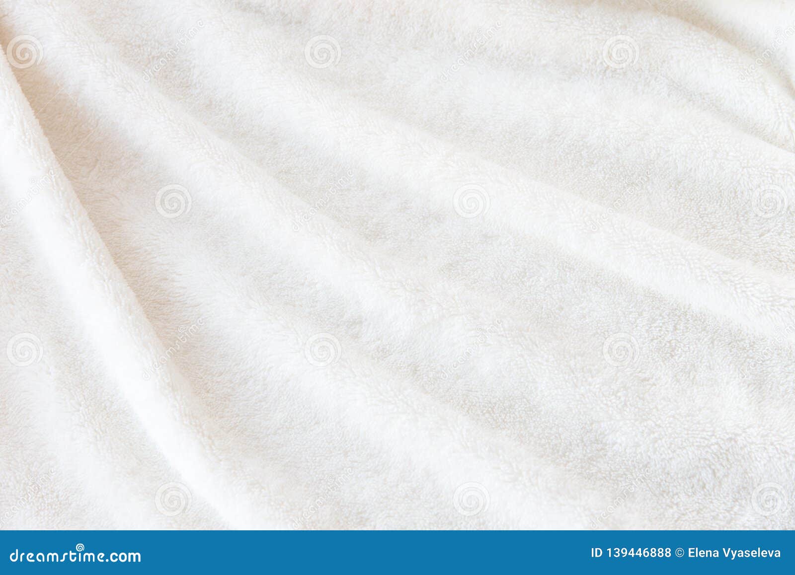 White Delicate Soft Background of Plush Fabric Stock Photo - Image of fleece,  space: 139446888