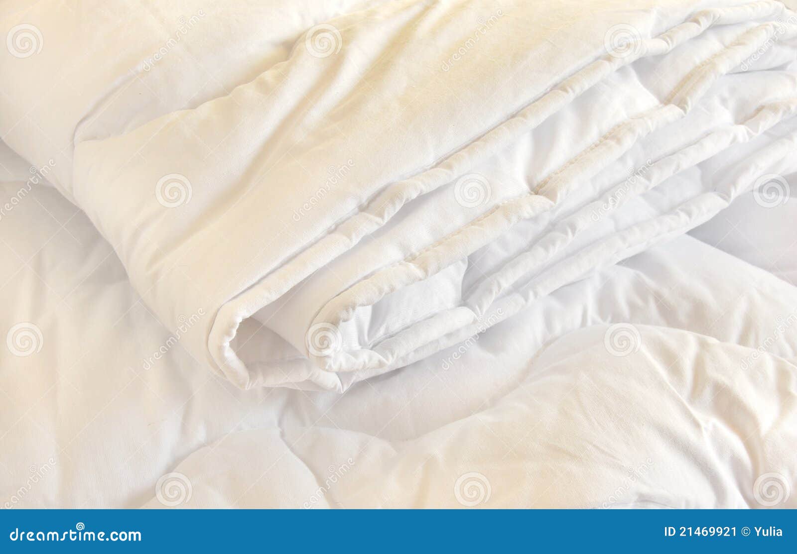 White duvet stock image. Image of textile, object, sheet 21469921