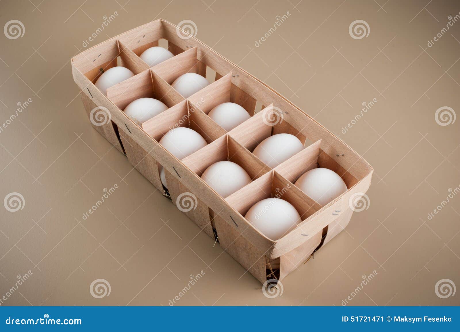 White Eggs in the Natural Package Stock Image Image of packing